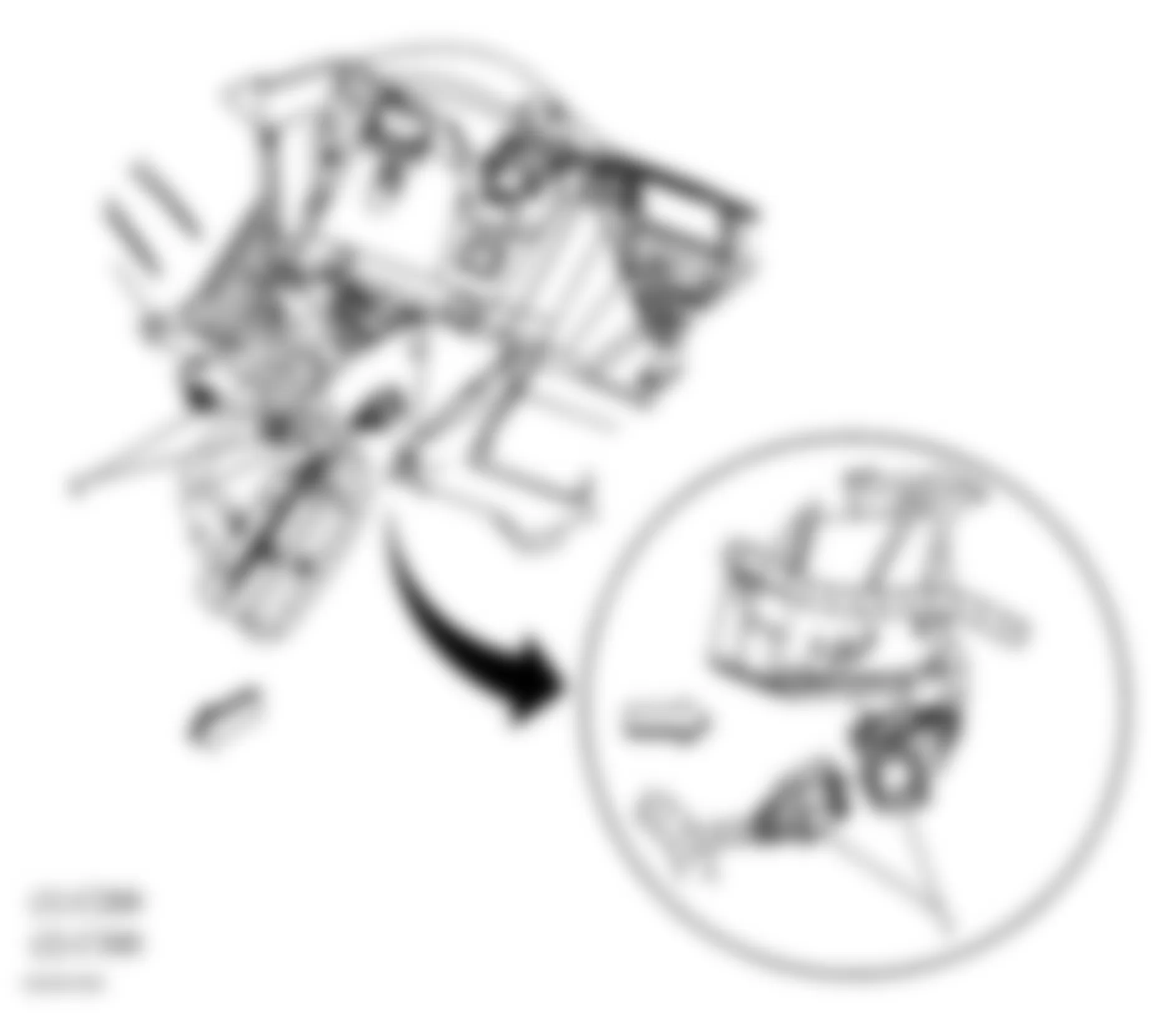 Chevrolet Classic 2005 - Component Locations -  Lower Left Side Of Dash