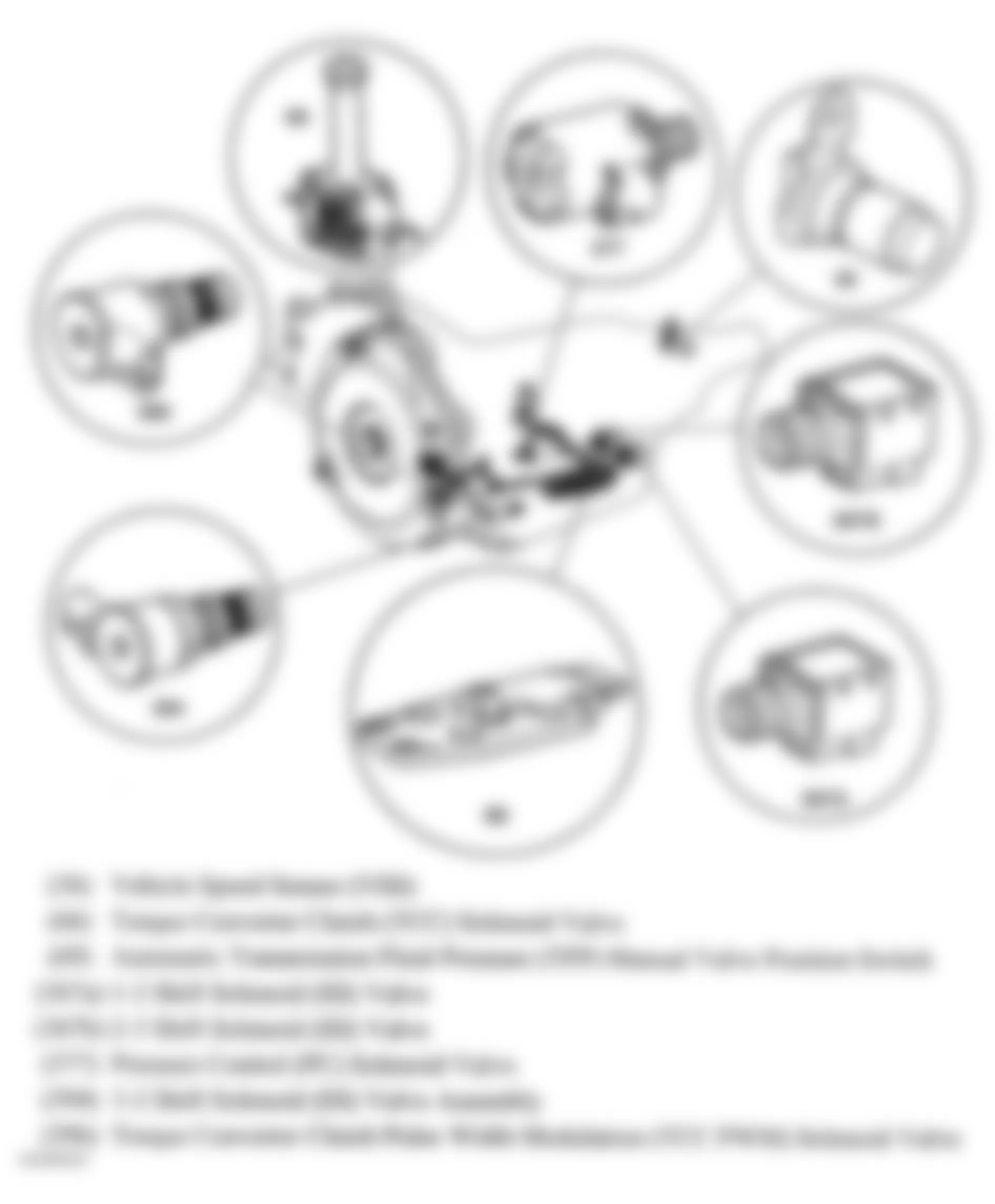 Chevrolet Colorado 2005 - Component Locations -  Automatic Transmission Overview