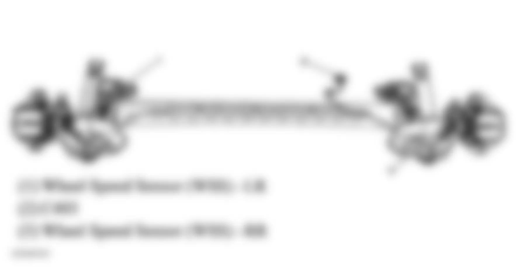 Chevrolet Cobalt LS 2006 - Component Locations -  Rear Axle