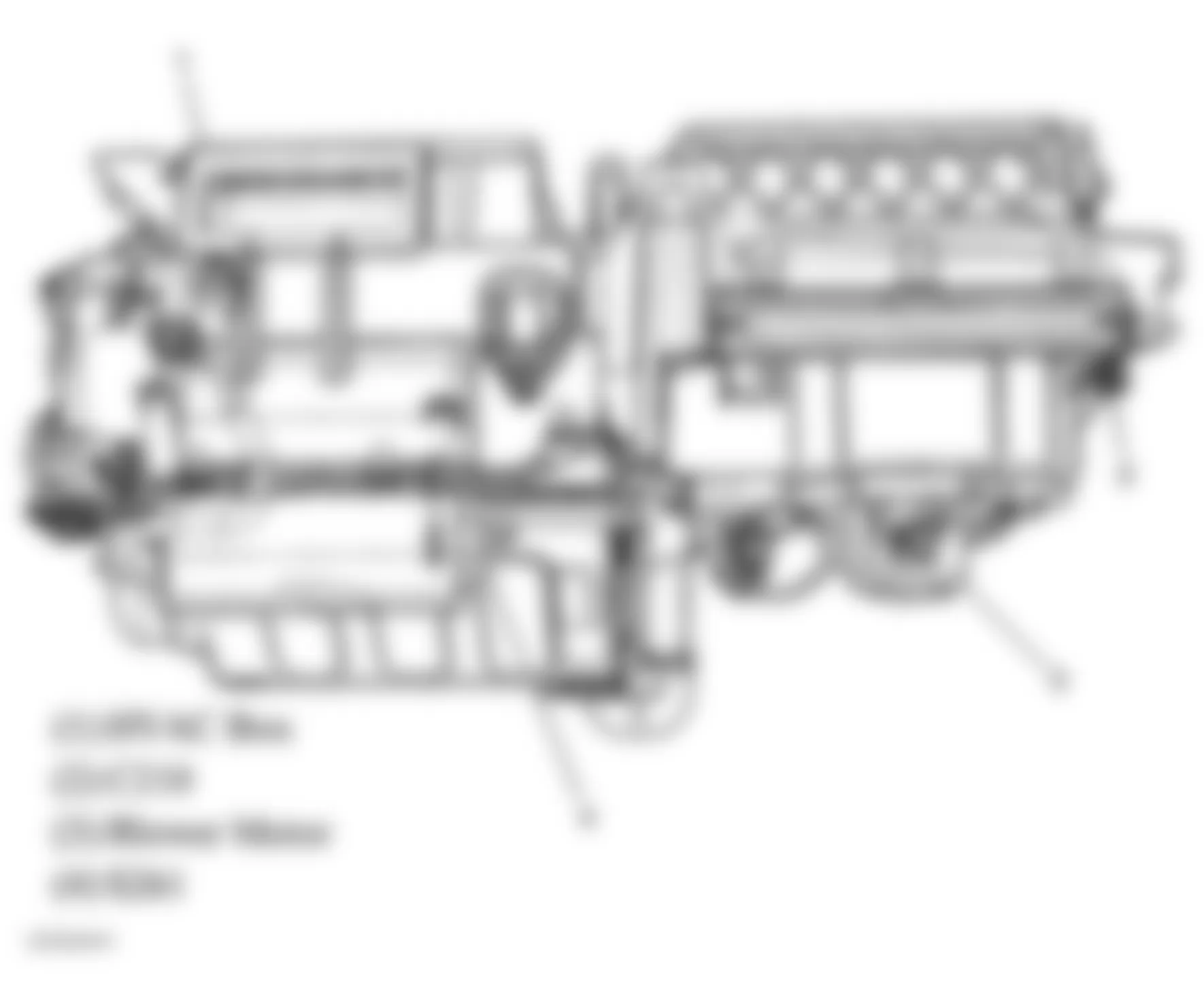 Chevrolet Cobalt LS 2006 - Component Locations -  HVAC Box Assembly