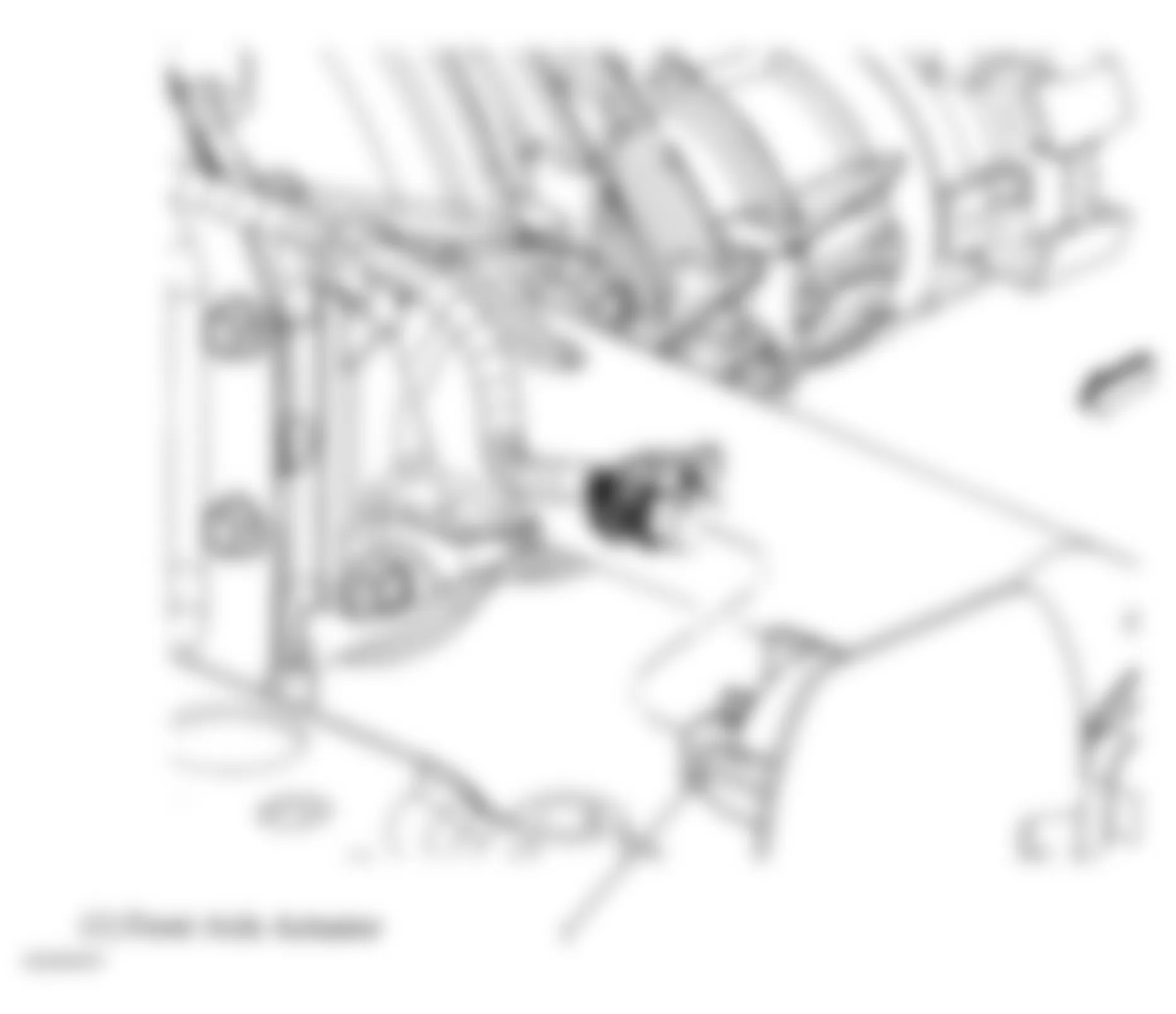 Chevrolet Colorado 2006 - Component Locations -  Front Axle