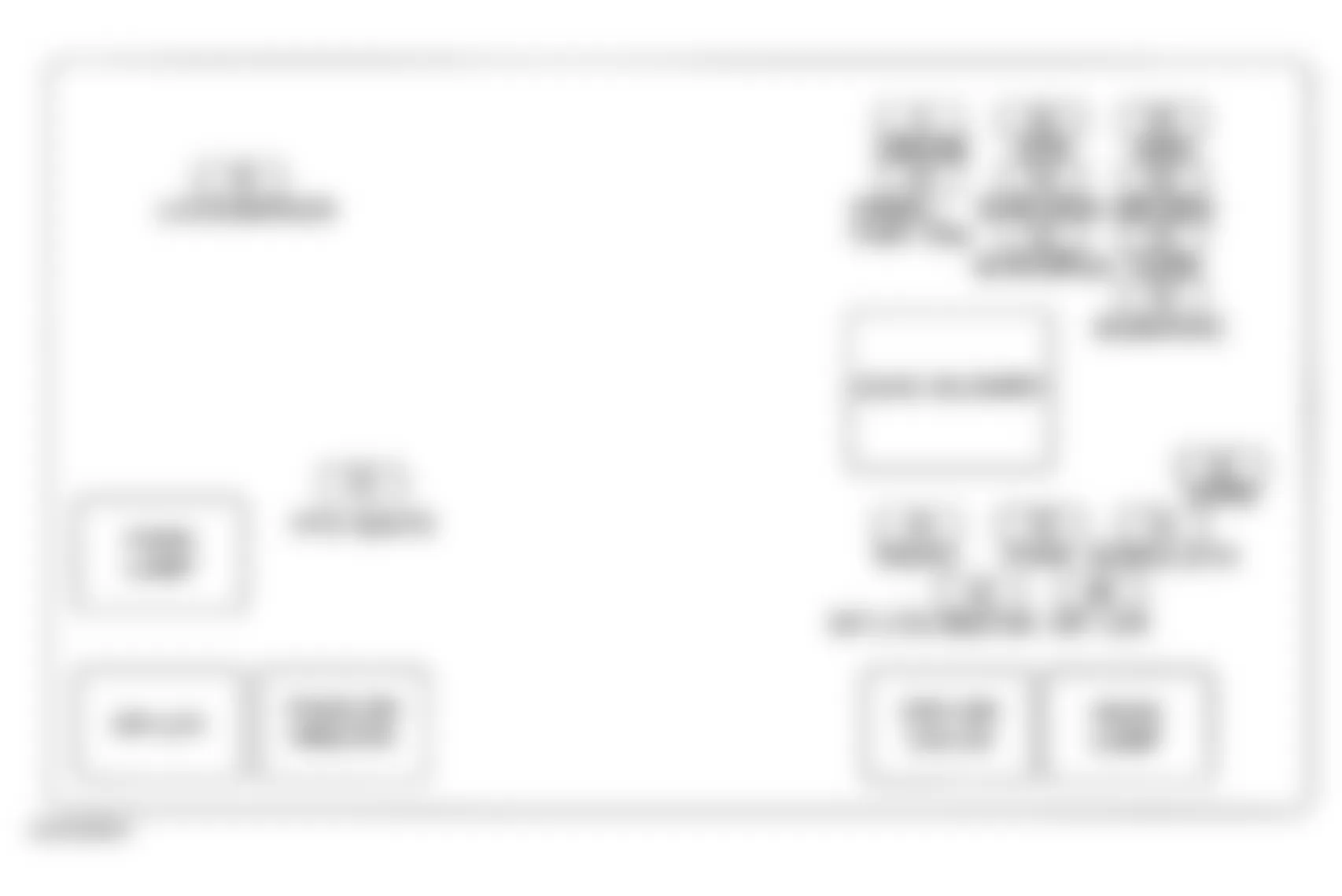 Chevrolet Equinox LT 2006 - Component Locations -  I/P Fuse Block