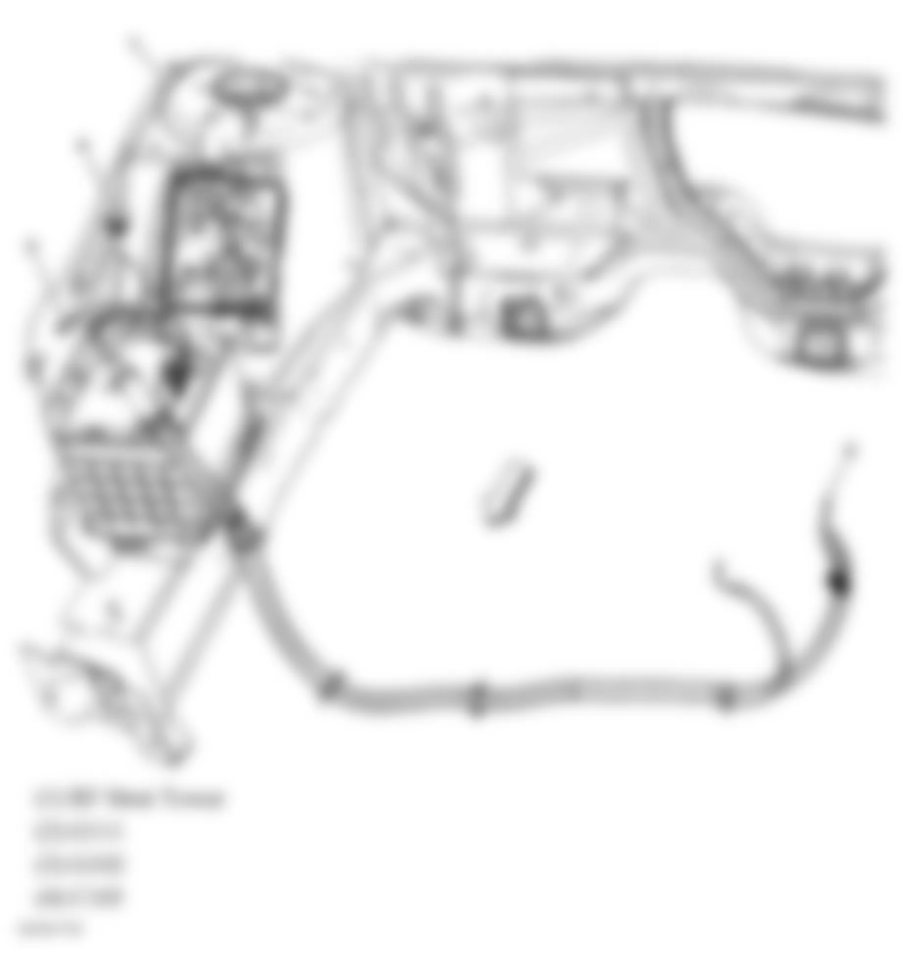 Chevrolet Impala LS 2006 - Component Locations -  Right Front Of Engine Compartment