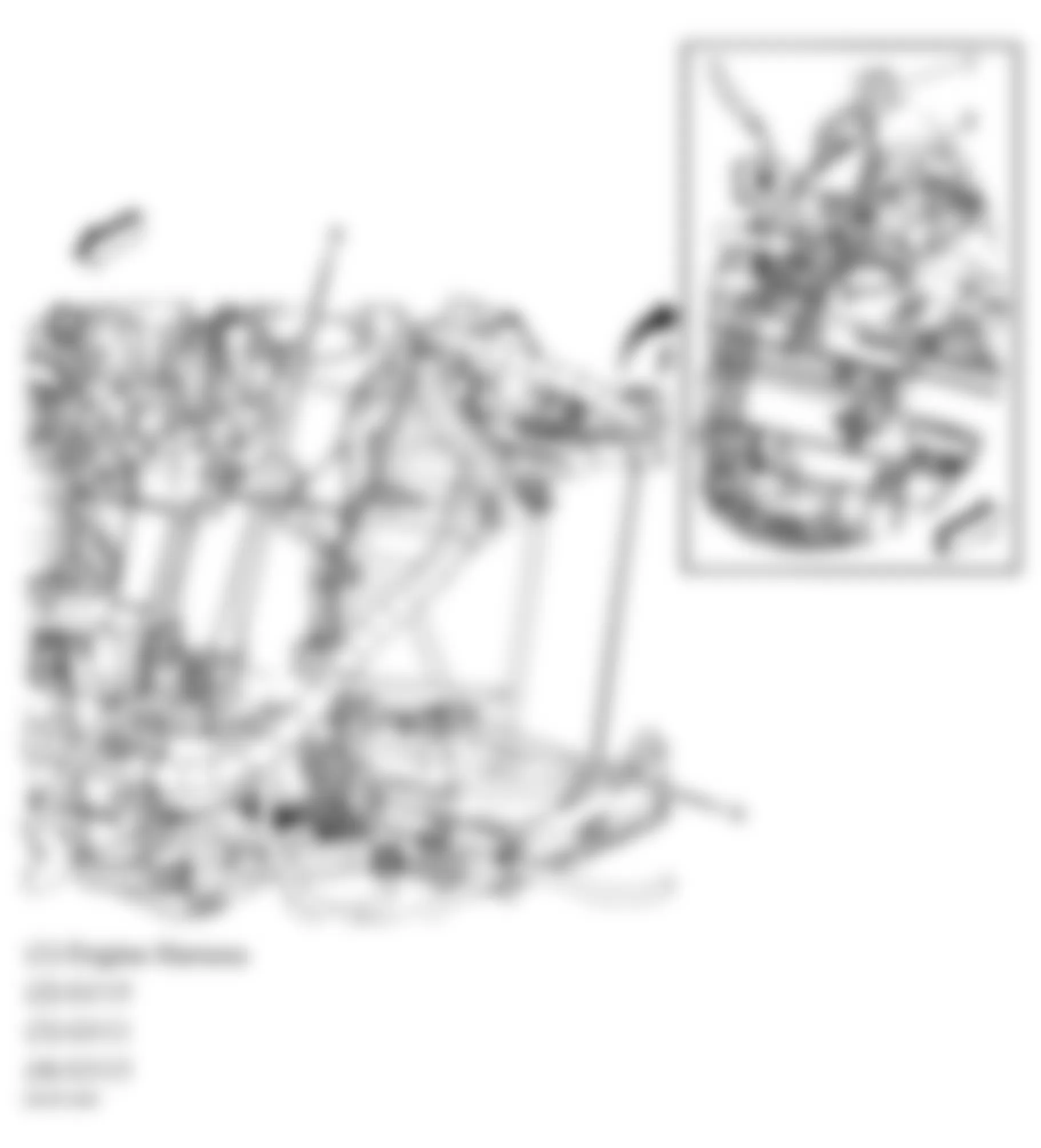 Chevrolet Impala SS 2006 - Component Locations -  Left Side Of Transmission (3.5L & 3.9L)