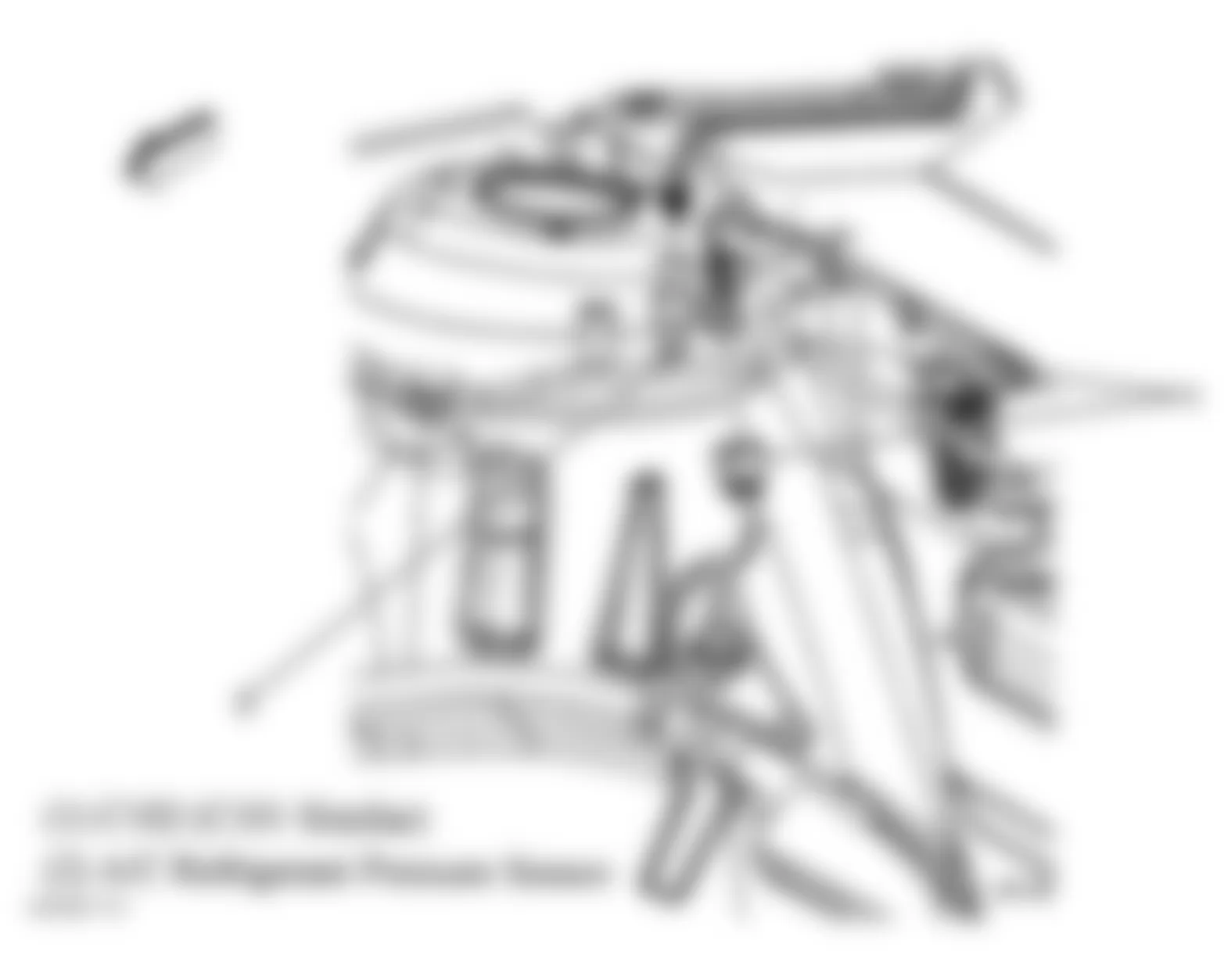 Chevrolet Malibu LS 2006 - Component Locations -  Right Rear Of Engine Compartment