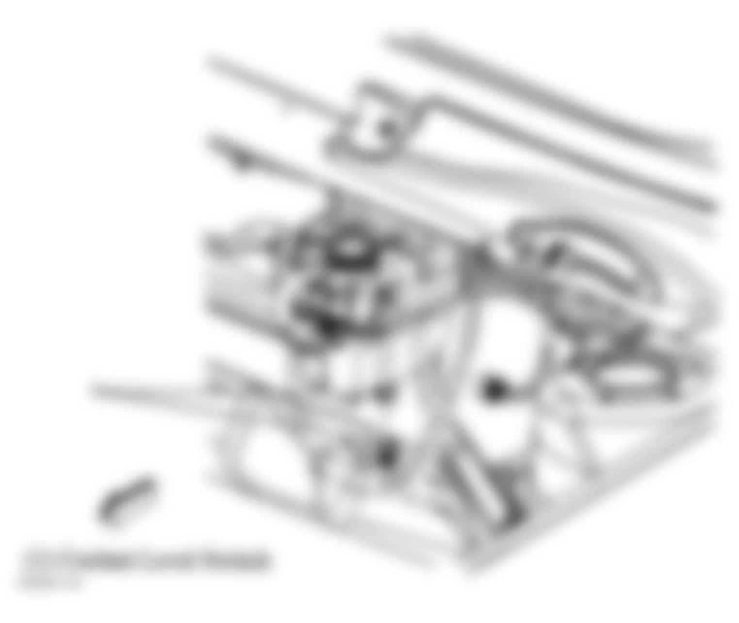 Chevrolet Malibu LS 2006 - Component Locations -  Left Rear Of Engine Compartment