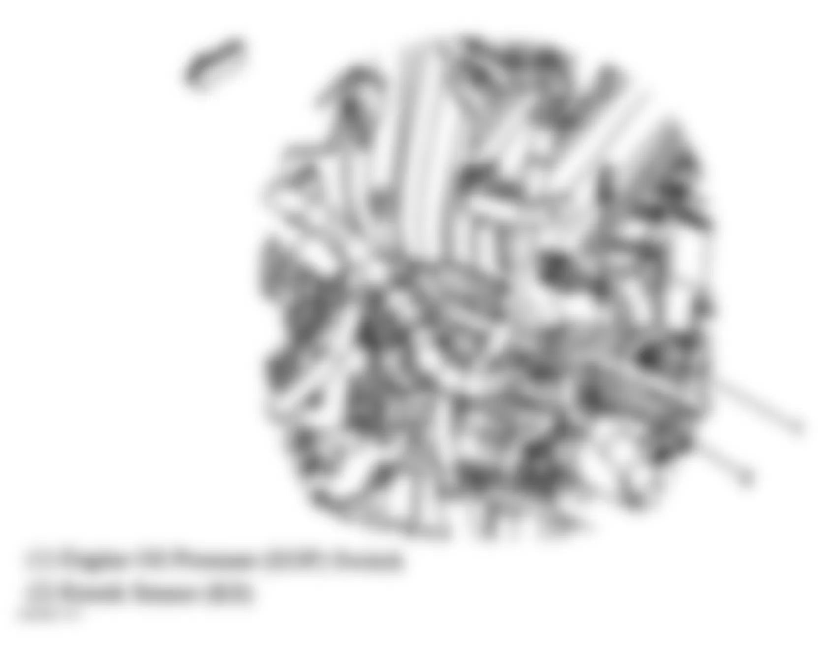 Chevrolet Malibu LS 2006 - Component Locations -  Left Side Of Engine
