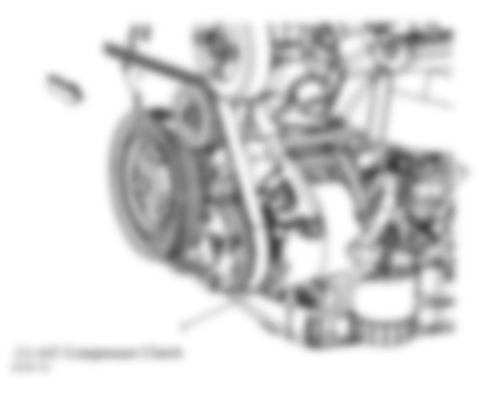 Chevrolet Malibu Maxx LS 2006 - Component Locations -  Lower Right Front Of Engine (3.5L & 3.9L)