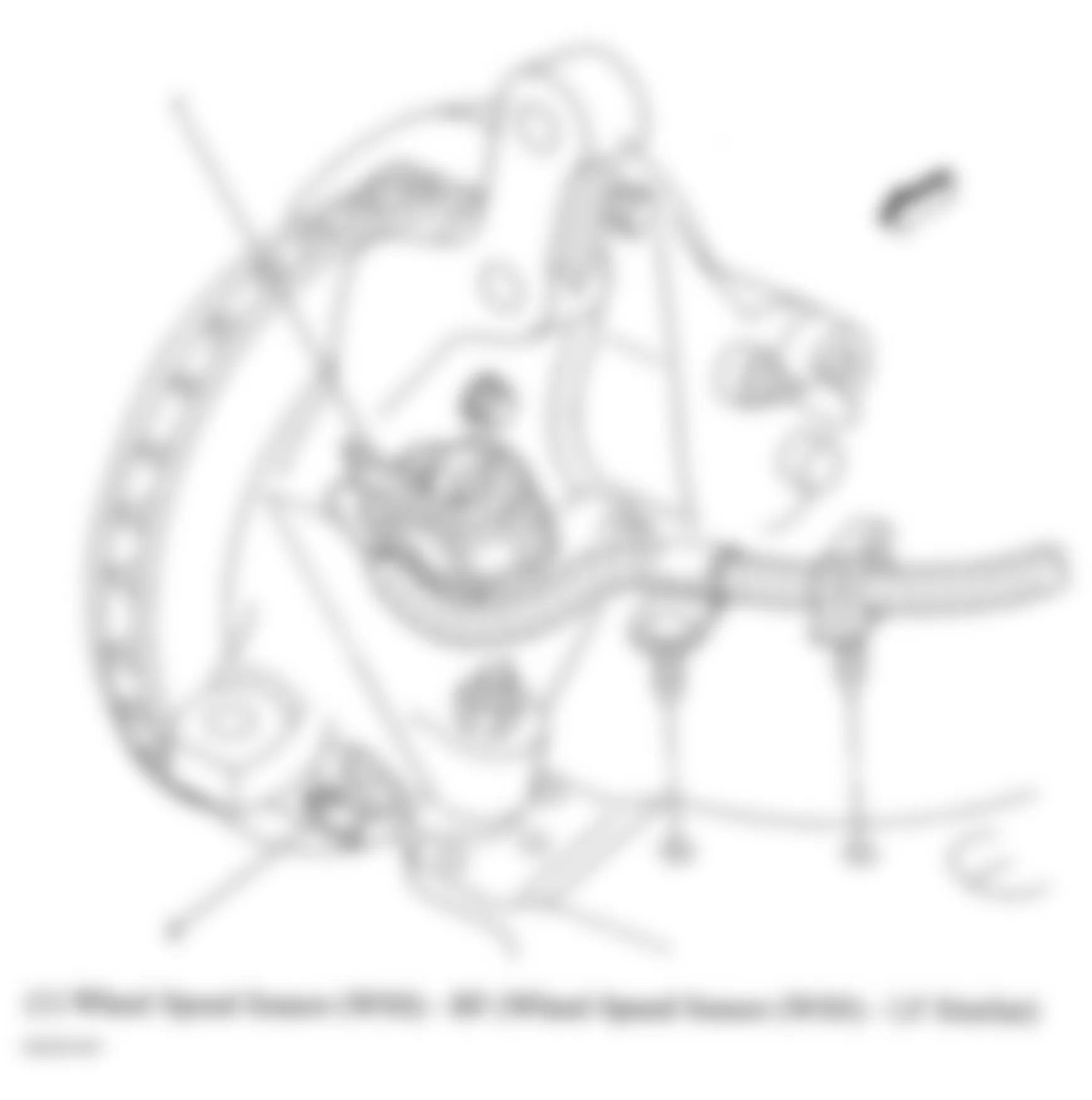 Chevrolet Monte Carlo SS 2006 - Component Locations - Right Front Hub Assembly