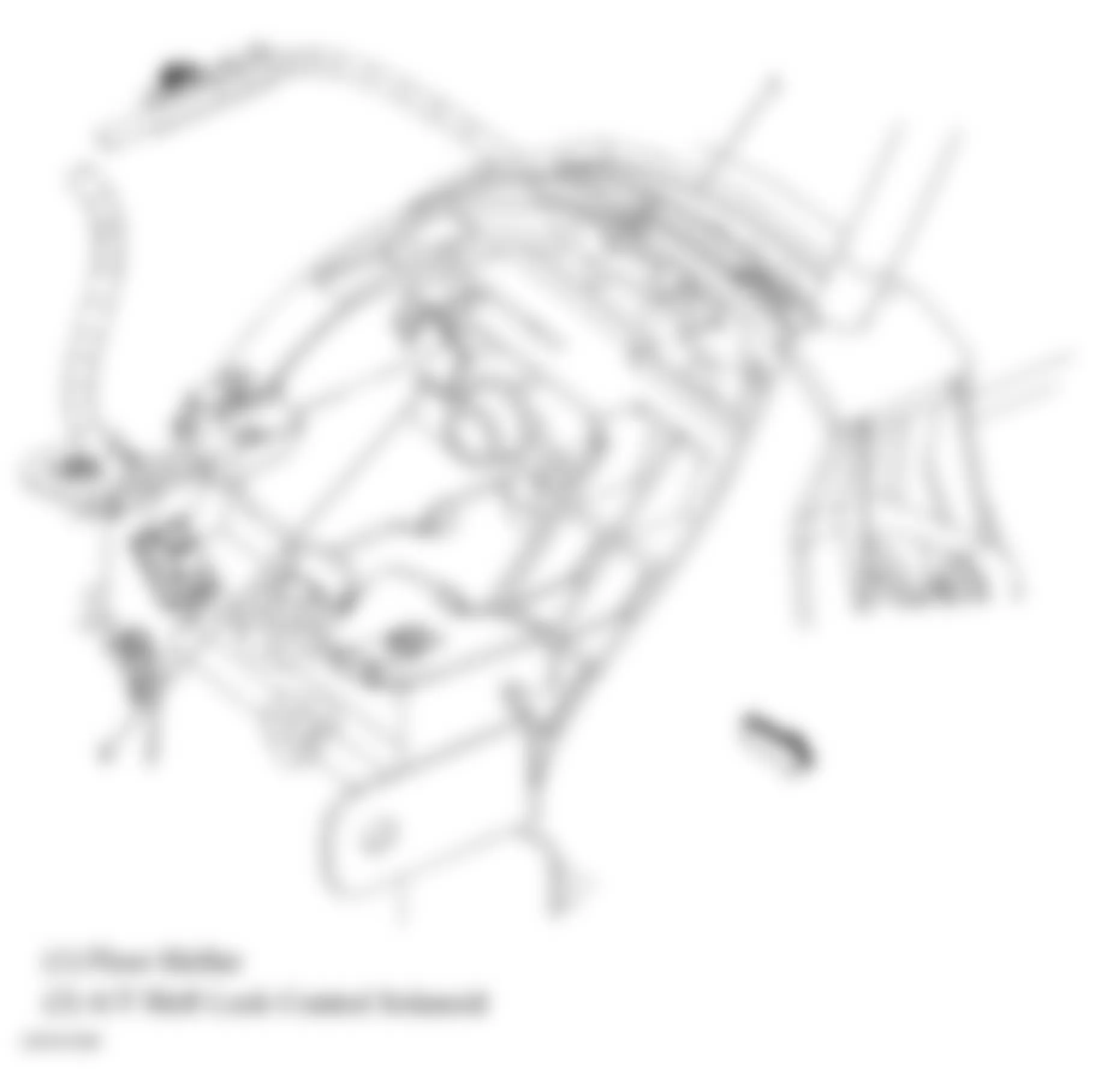 Chevrolet Monte Carlo SS 2006 - Component Locations - Center Console