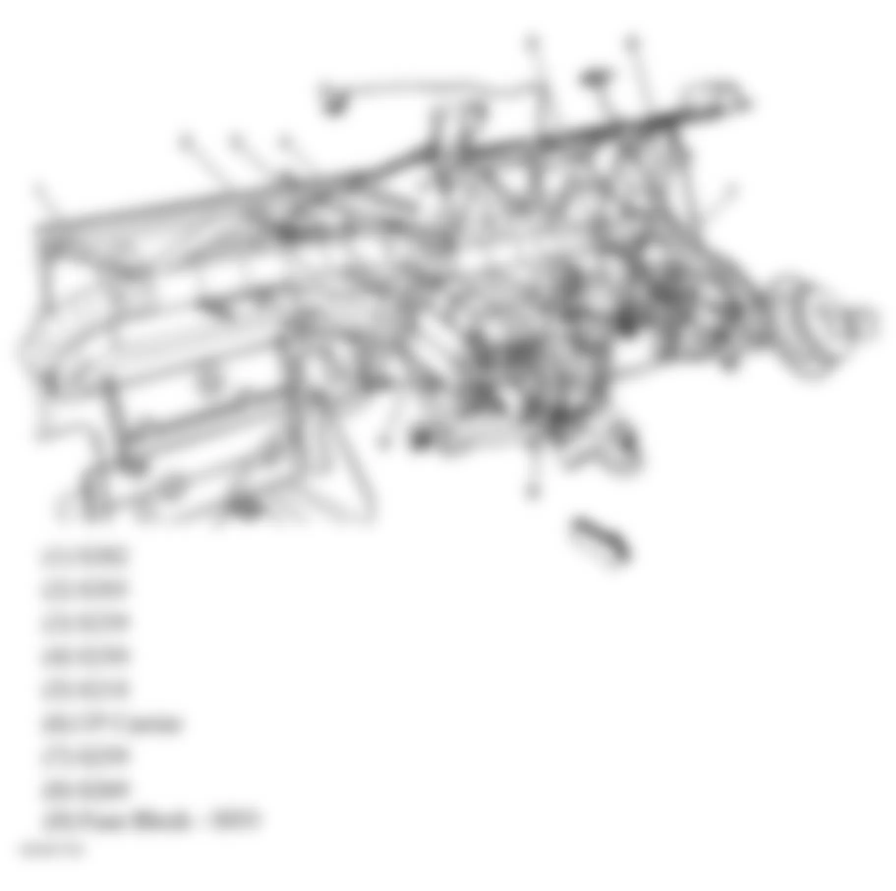 Chevrolet Monte Carlo SS 2006 - Component Locations - Rear Of Dash