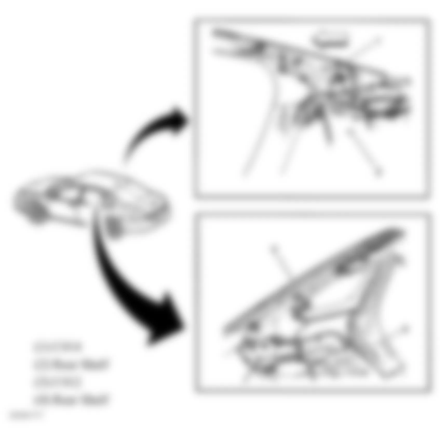 Chevrolet Monte Carlo SS 2006 - Component Locations - Rear Of Passenger Compartment