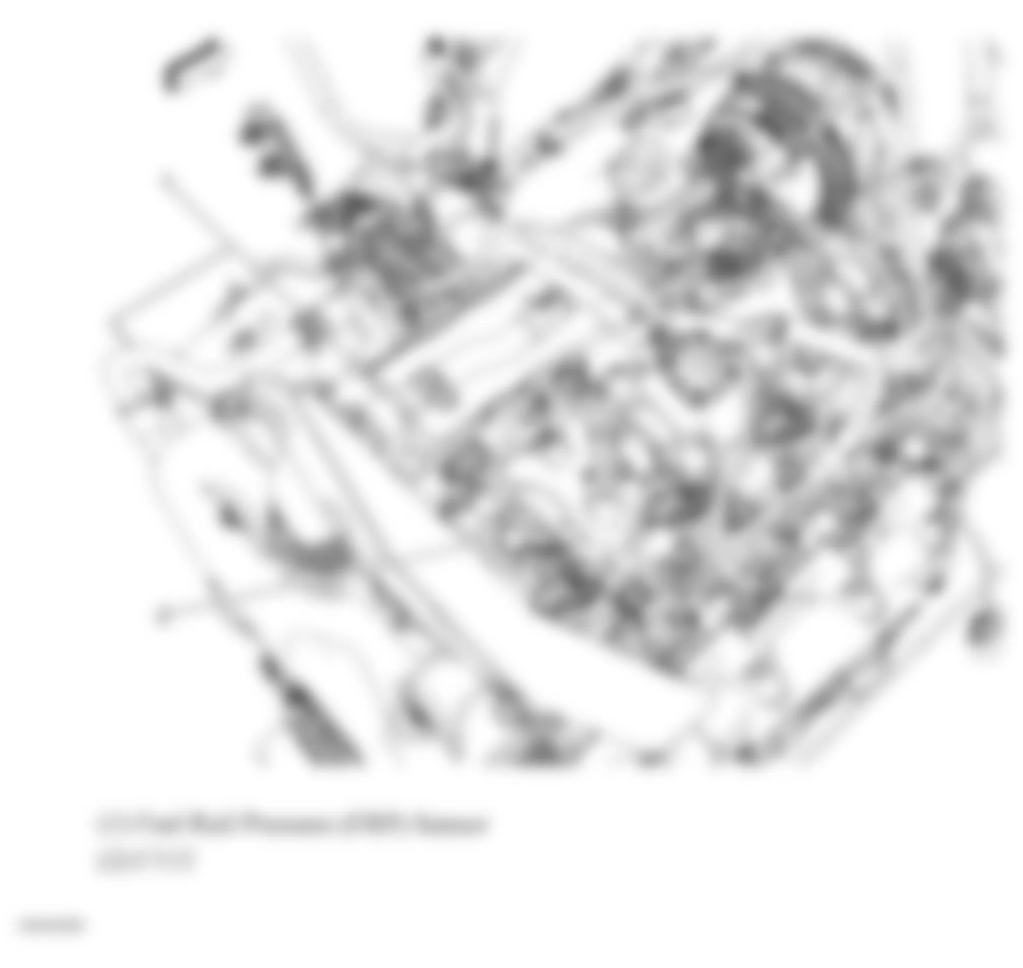 Chevrolet Chevy Express G1500 2007 - Component Locations -  Top Of Engine (6.6L)