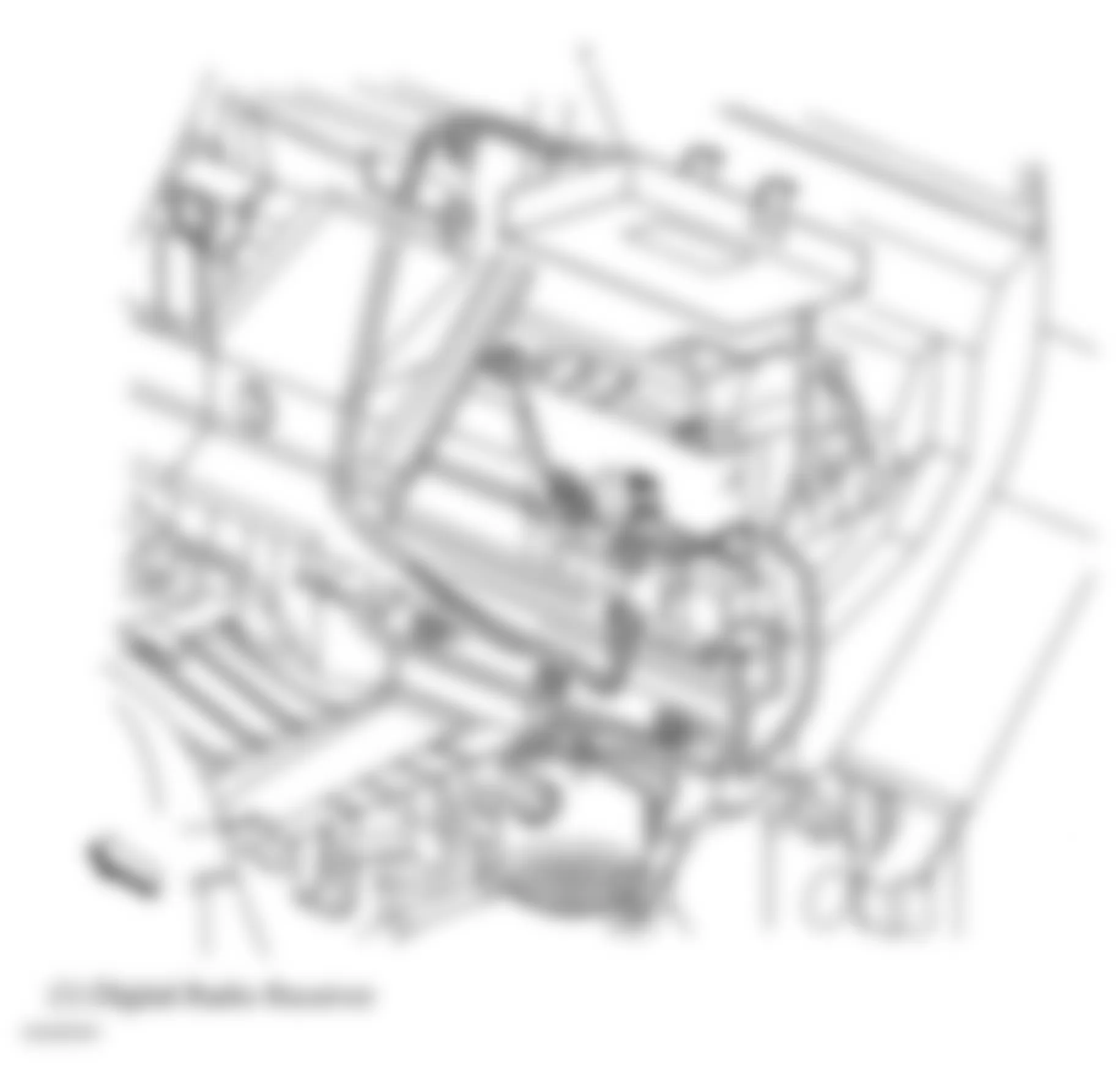 Chevrolet Colorado 2007 - Component Locations -  Center Of Dash