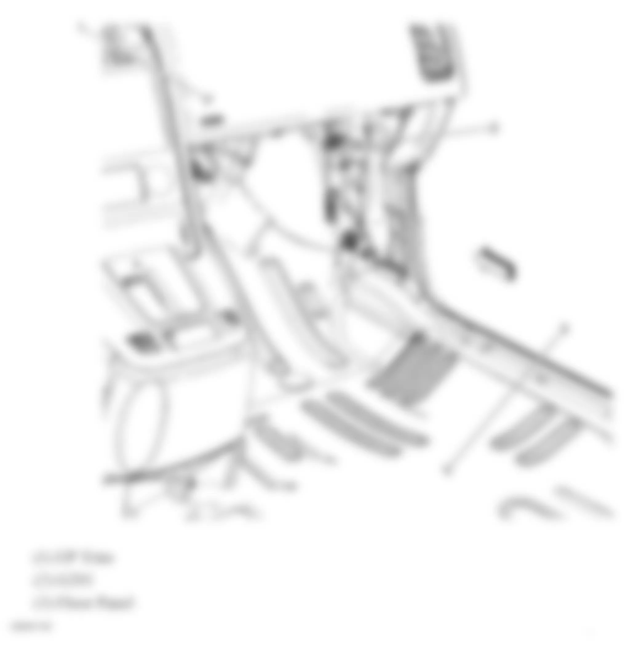 Chevrolet Equinox LS 2007 - Component Locations -  Ground G201
