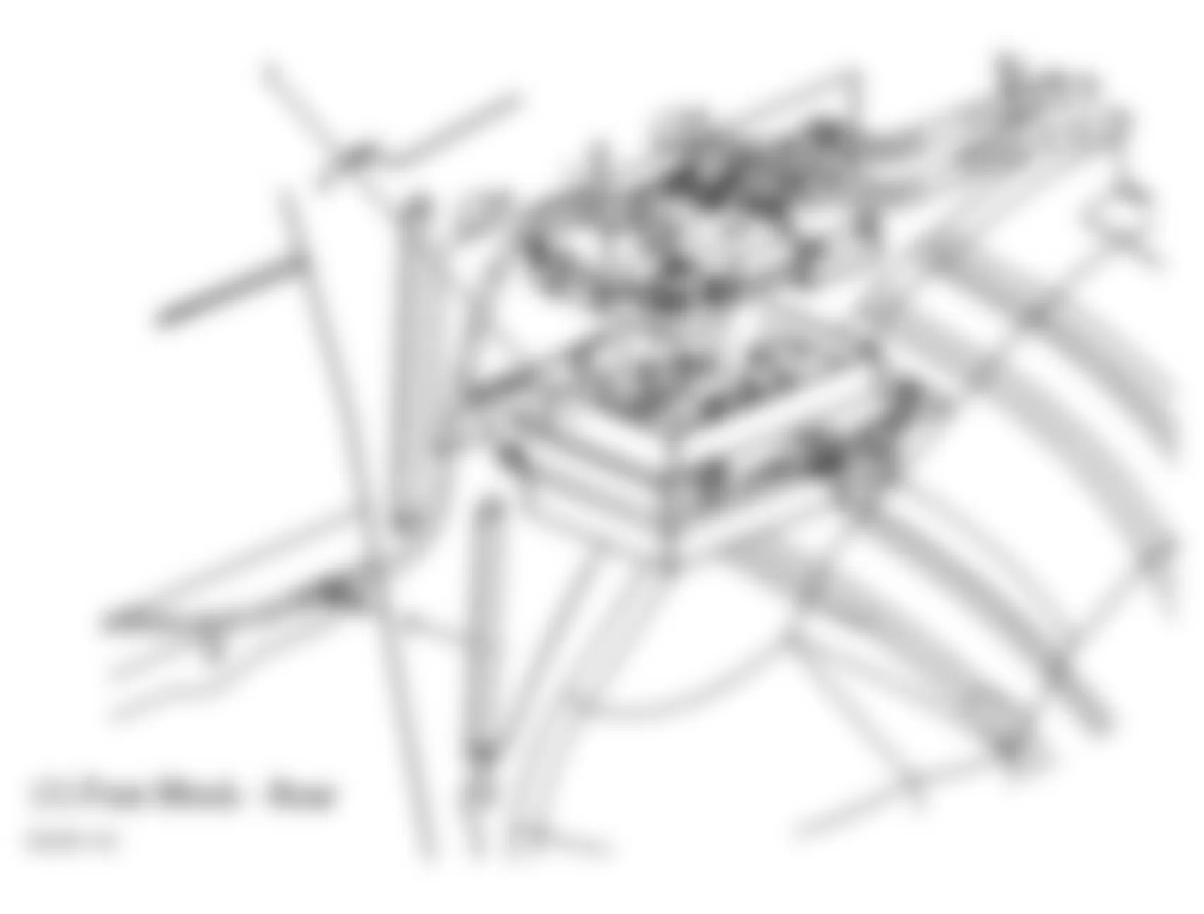 Chevrolet Malibu Maxx LS 2007 - Component Locations -  Left Rear Quarterpanel (Sedan)