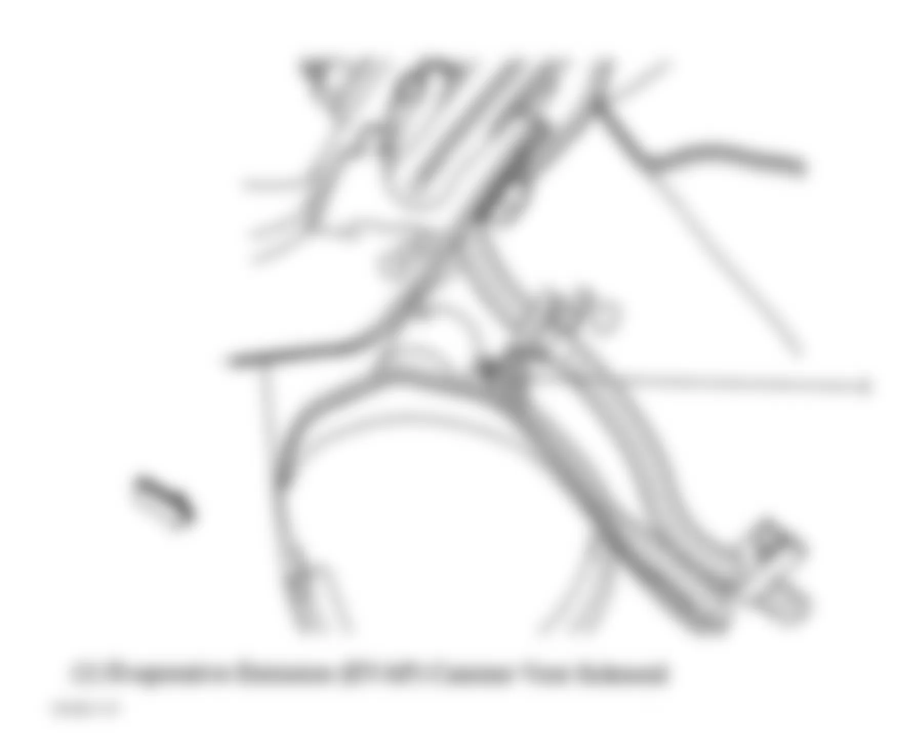 Chevrolet Malibu Maxx LS 2007 - Component Locations -  Under Right Rear Of Vehicle (Extended Sedan)