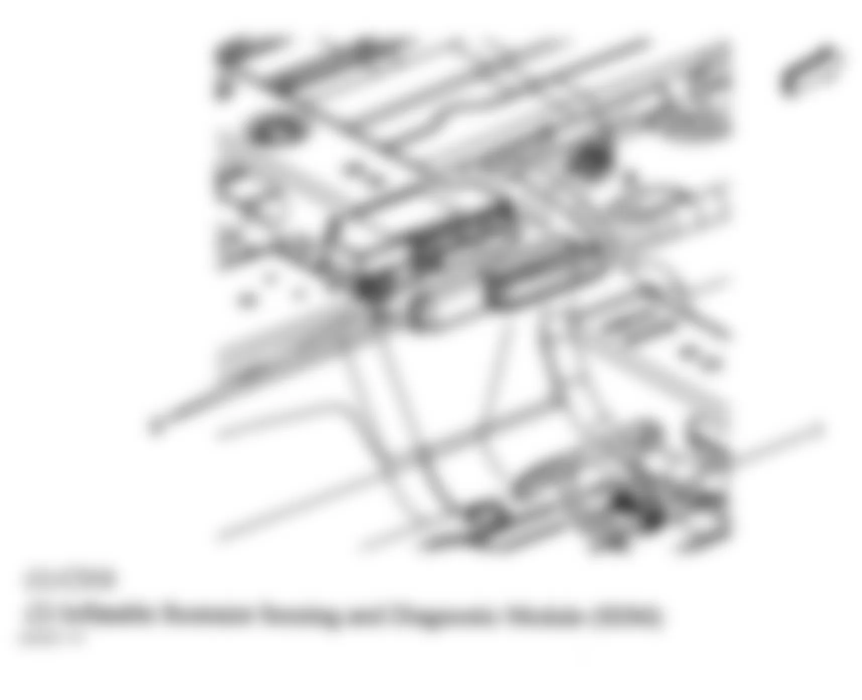 Chevrolet Malibu Maxx LS 2007 - Component Locations -  Center Console