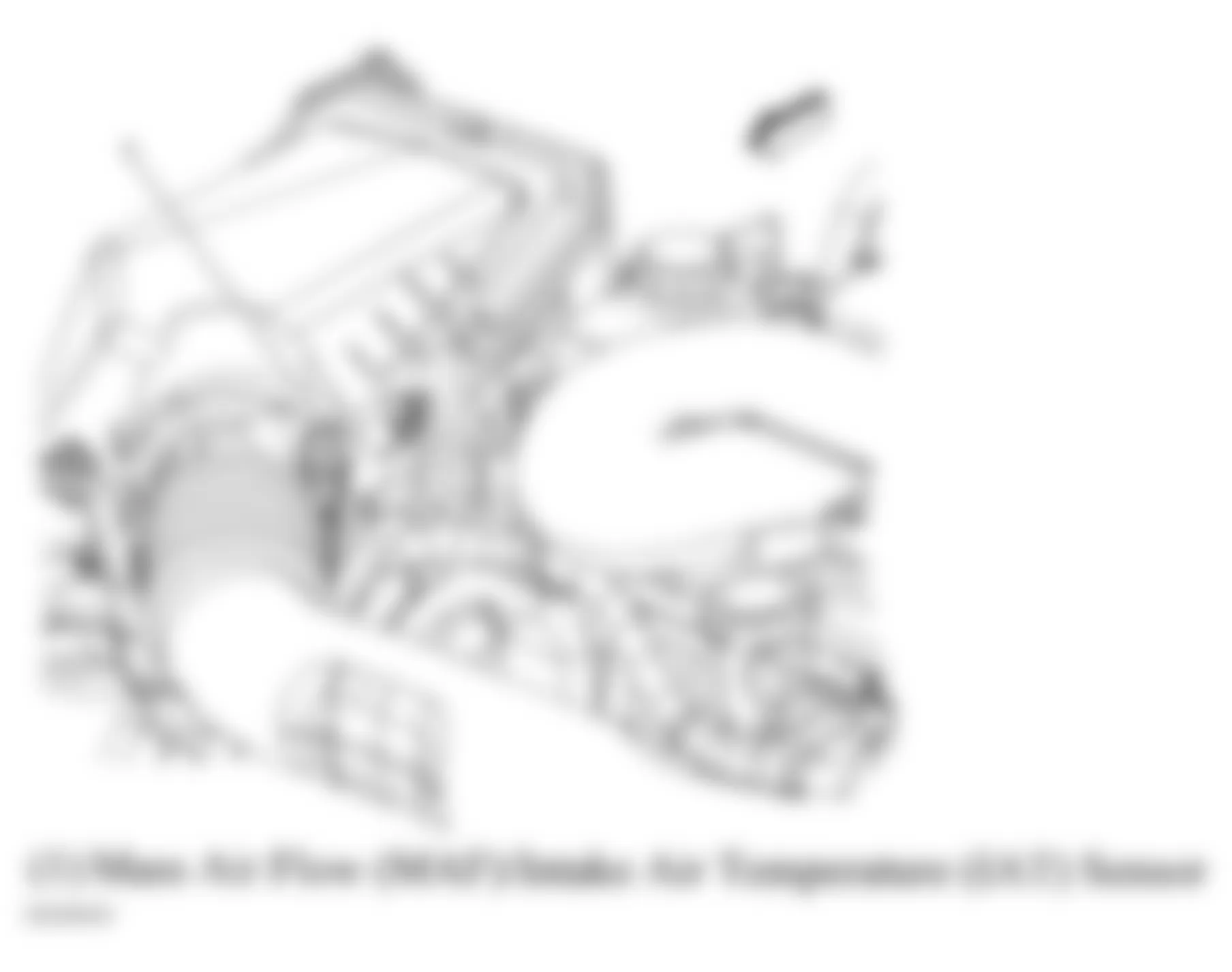 Chevrolet Malibu Maxx LS 2007 - Component Locations -  Front Of Engine Compartment