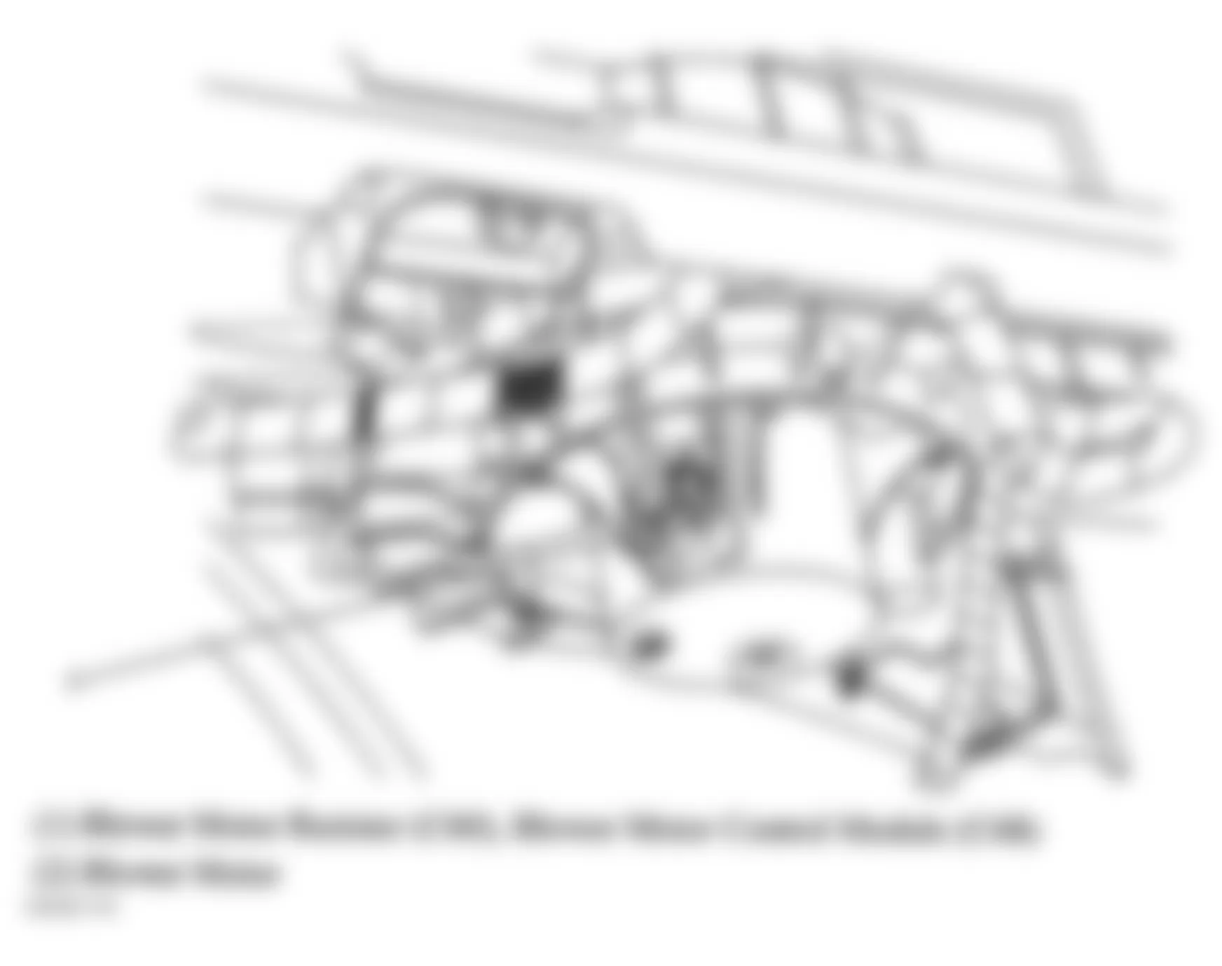 Chevrolet Malibu Maxx LTZ 2007 - Component Locations -  Right Side Of Dash