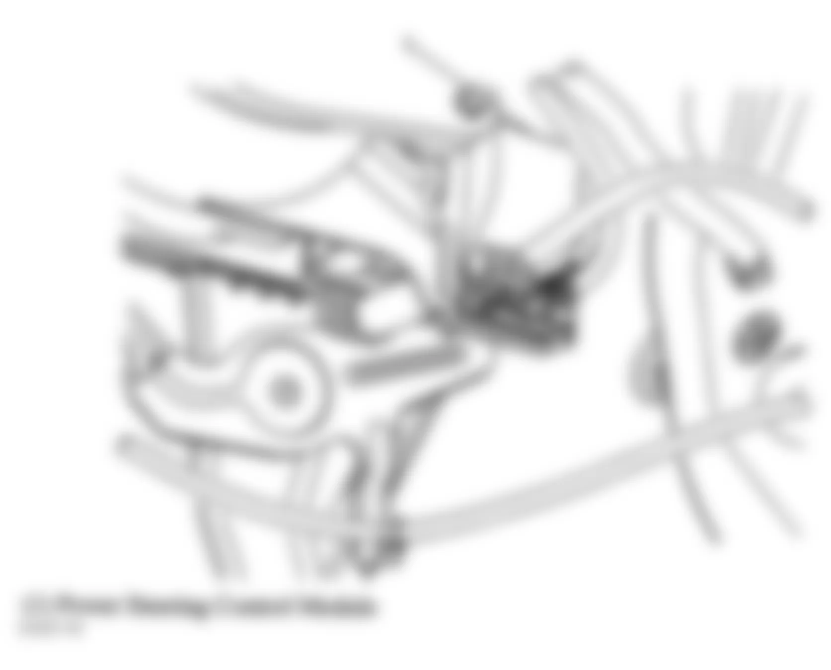 Chevrolet Malibu Maxx LTZ 2007 - Component Locations -  Lower Left Side Of Dash