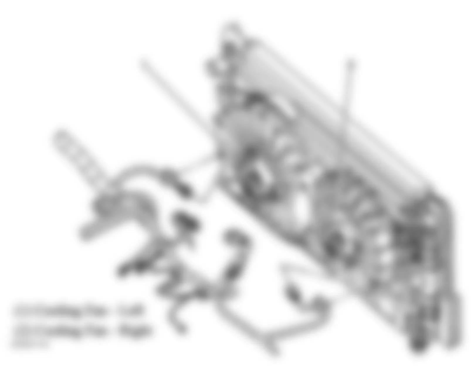 Chevrolet Malibu Maxx LTZ 2007 - Component Locations -  Front Of Engine Compartment