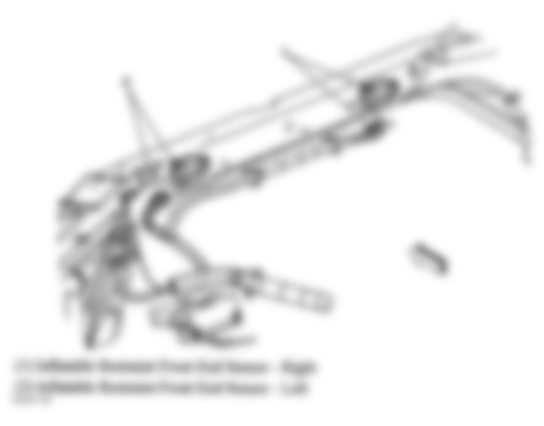 Chevrolet Malibu Maxx LTZ 2007 - Component Locations -  Front Of Engine Compartment