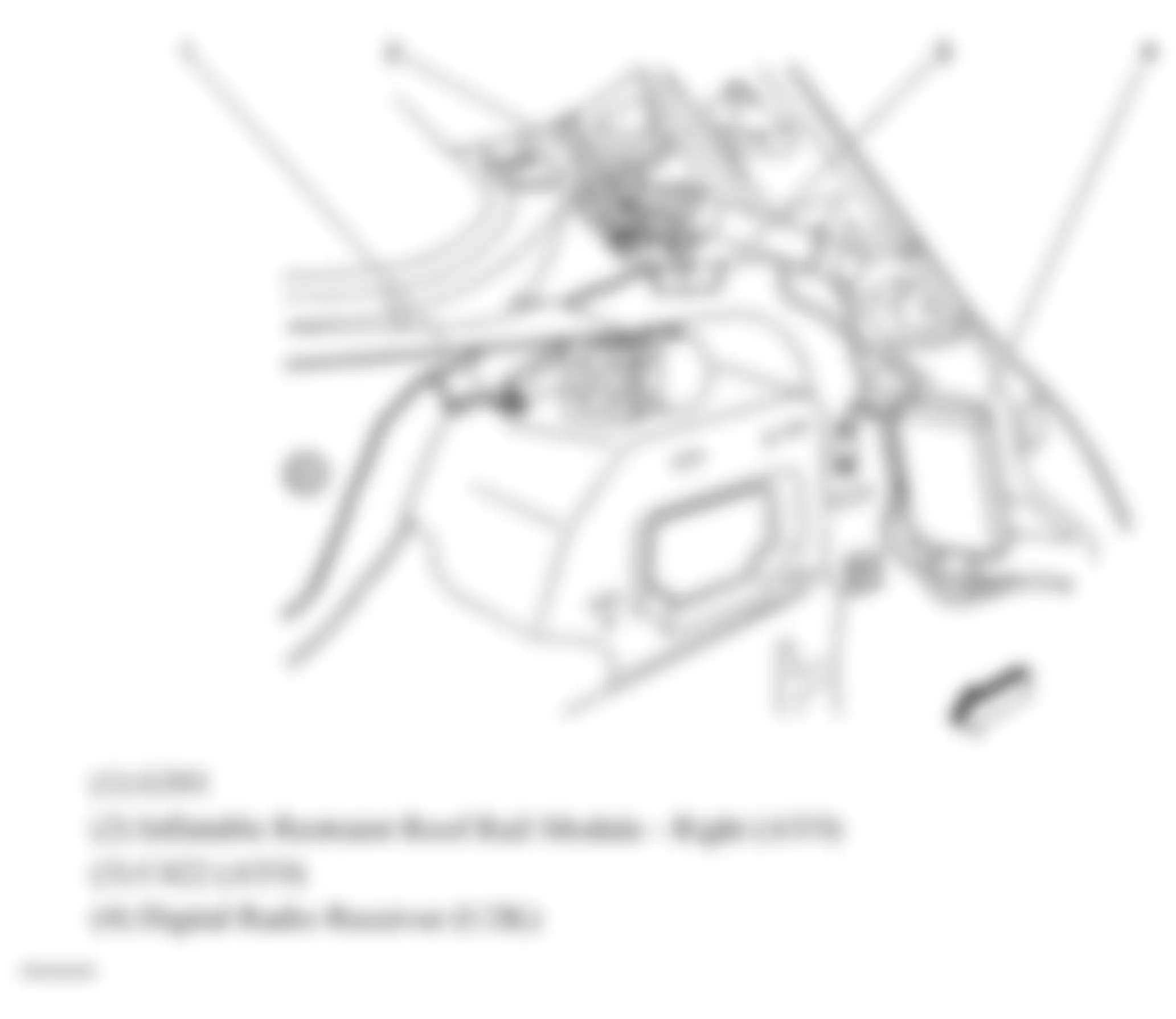 Chevrolet Malibu Maxx LTZ 2007 - Component Locations -  Right Rear Of Passenger Compartment (Extended Sedan)