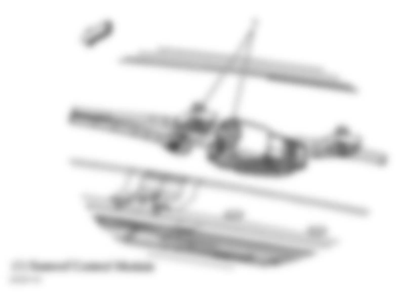 Chevrolet Malibu Maxx LTZ 2007 - Component Locations -  Rear Of Sunroof