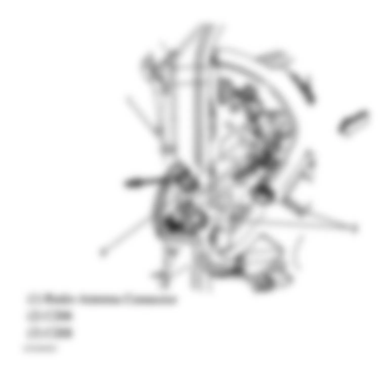 Chevrolet Malibu Maxx LTZ 2007 - Component Locations -  Left Side Of Dash