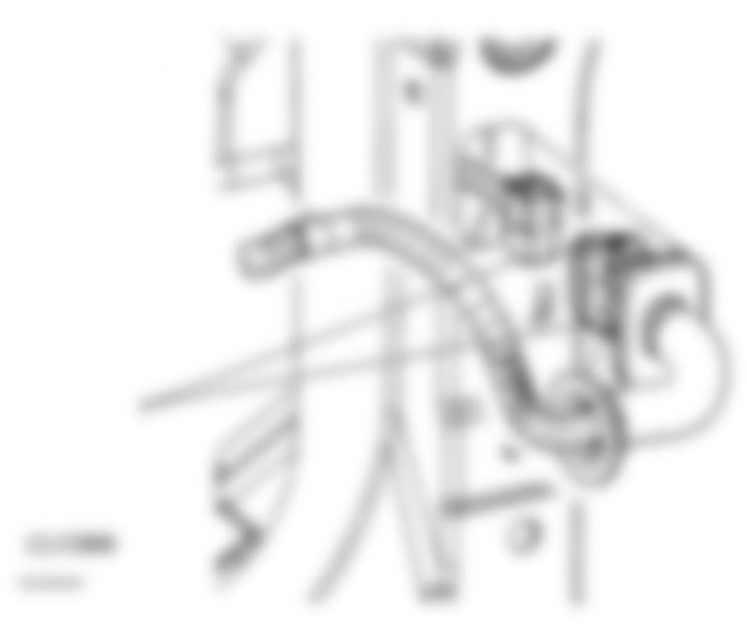 Chevrolet Malibu Maxx LTZ 2007 - Component Locations -  Right Front Door Jamb