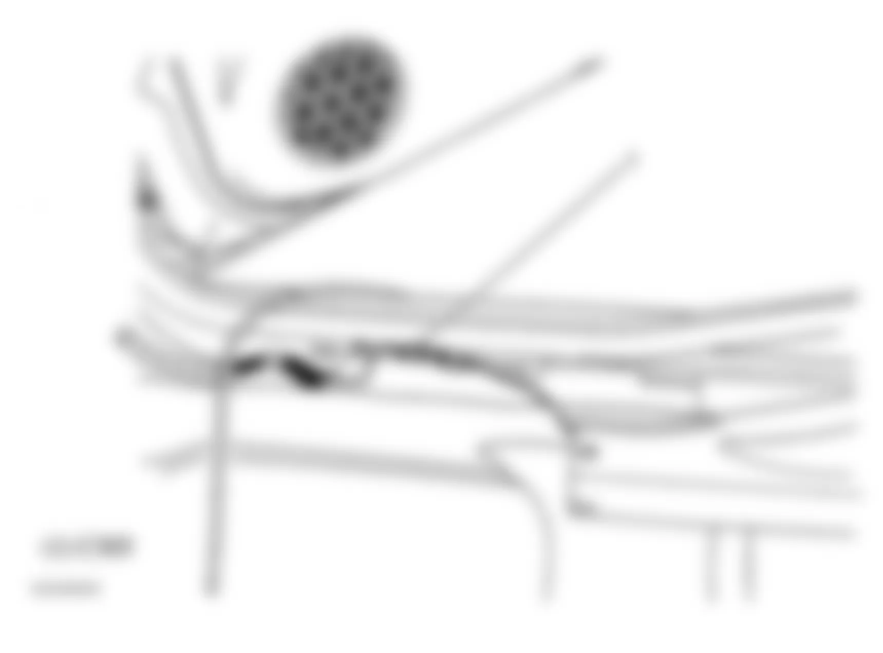 Chevrolet Malibu Maxx LTZ 2007 - Component Locations -  Right Front Sill Plate