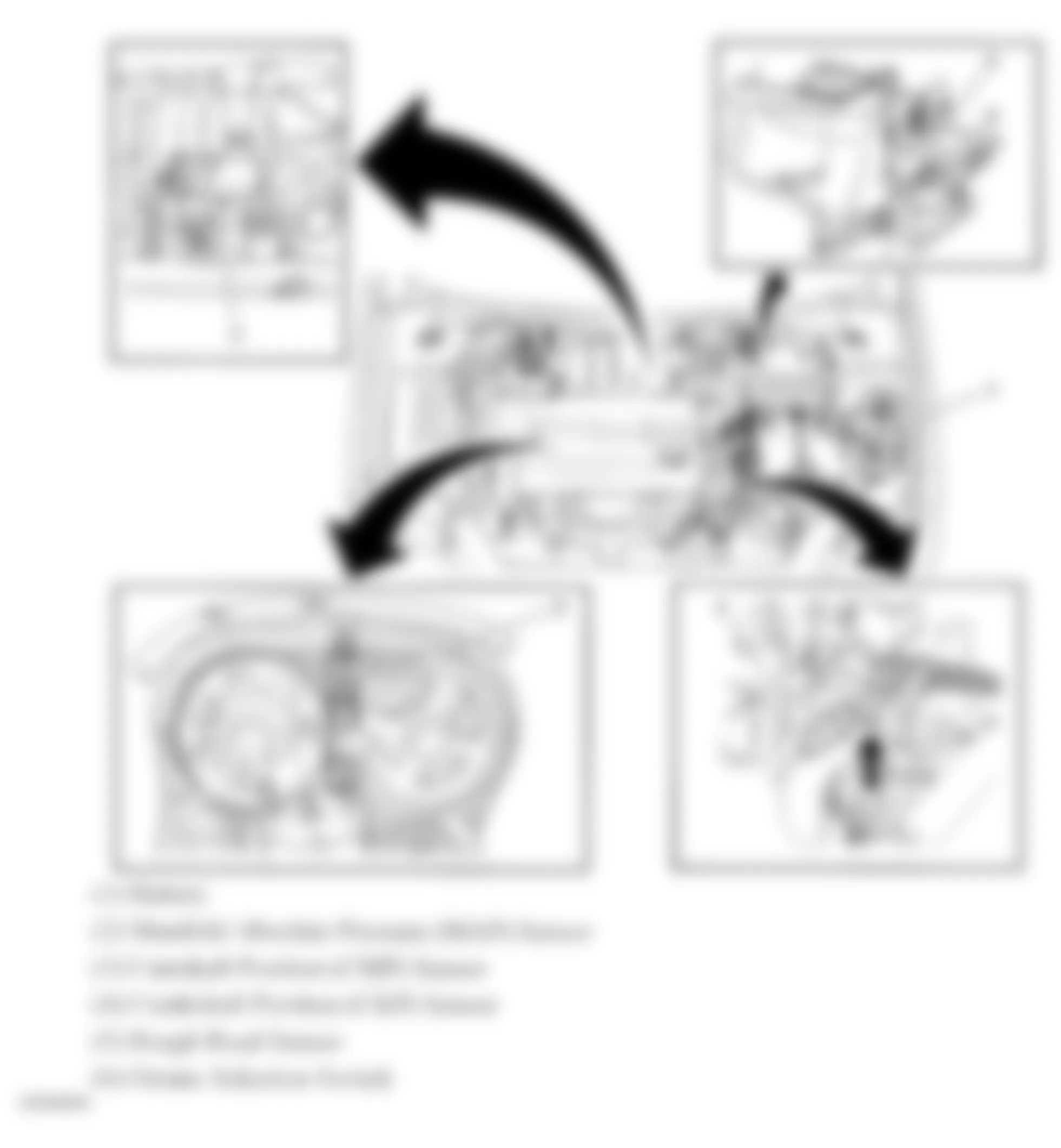 Chevrolet Aveo 2008 - Component Locations -  Engine Controls