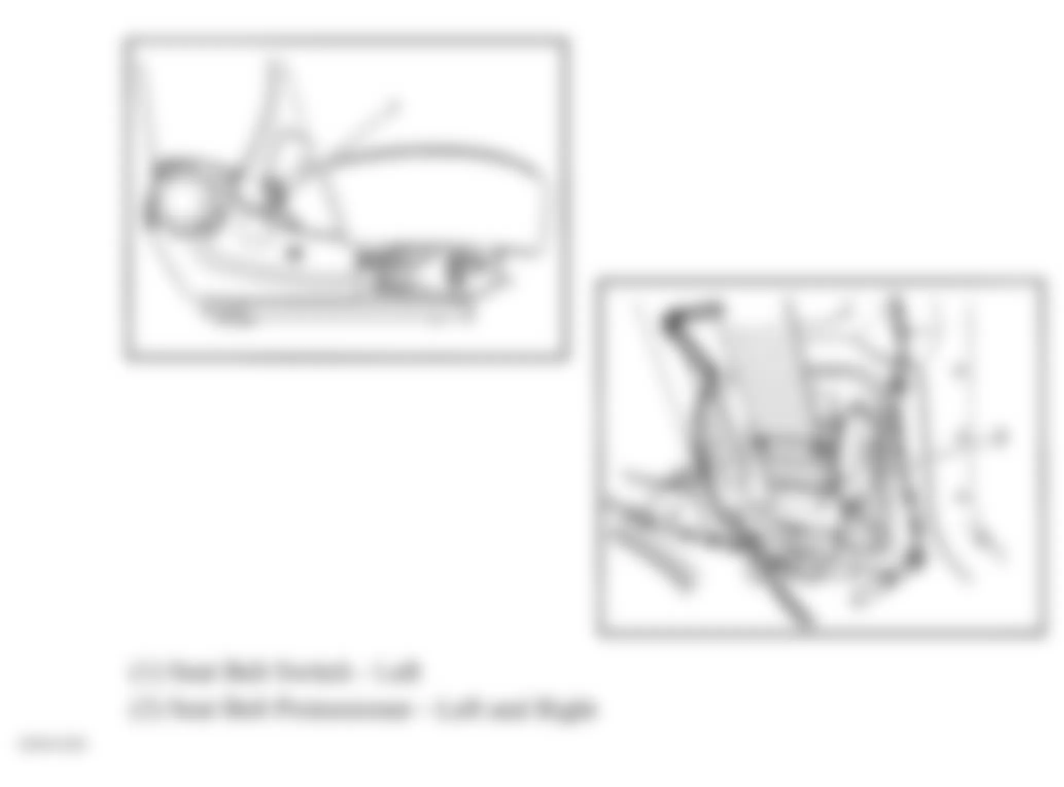 Chevrolet Aveo 2008 - Component Locations -  Front Seats