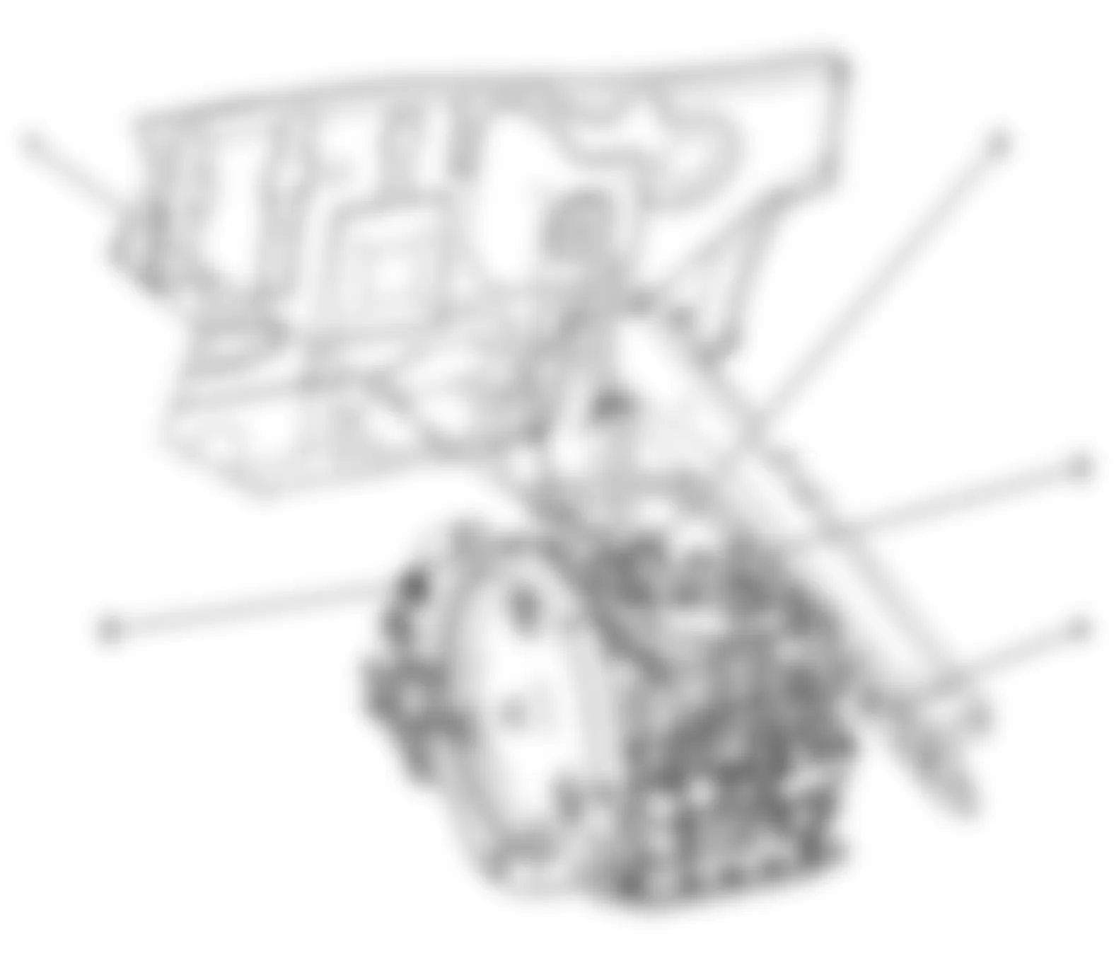 Chevrolet Aveo 2008 - Component Locations -  Transmission