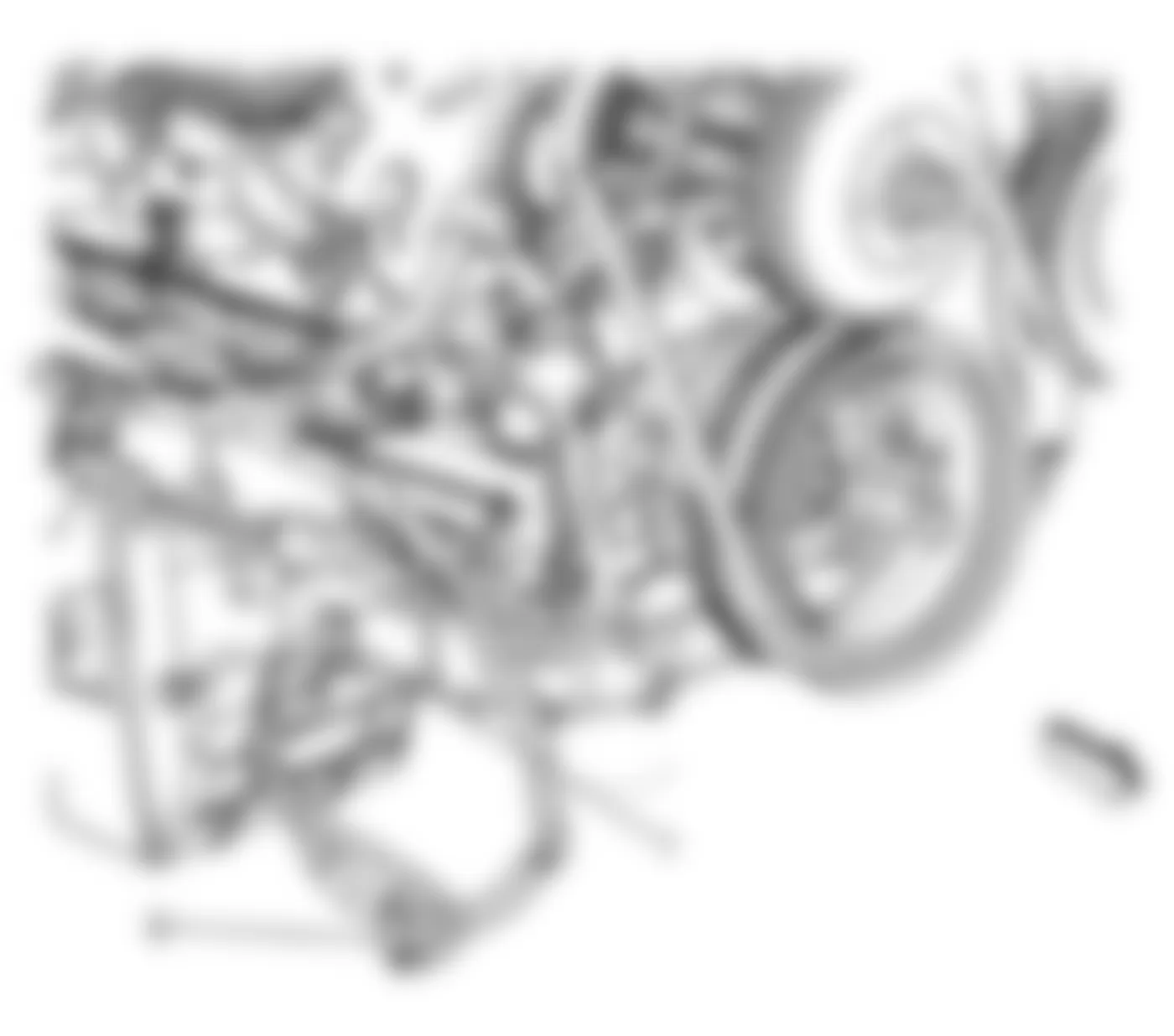 Chevrolet Chevy Express G1500 2008 - Component Locations -  Lower Right Front Of Engine