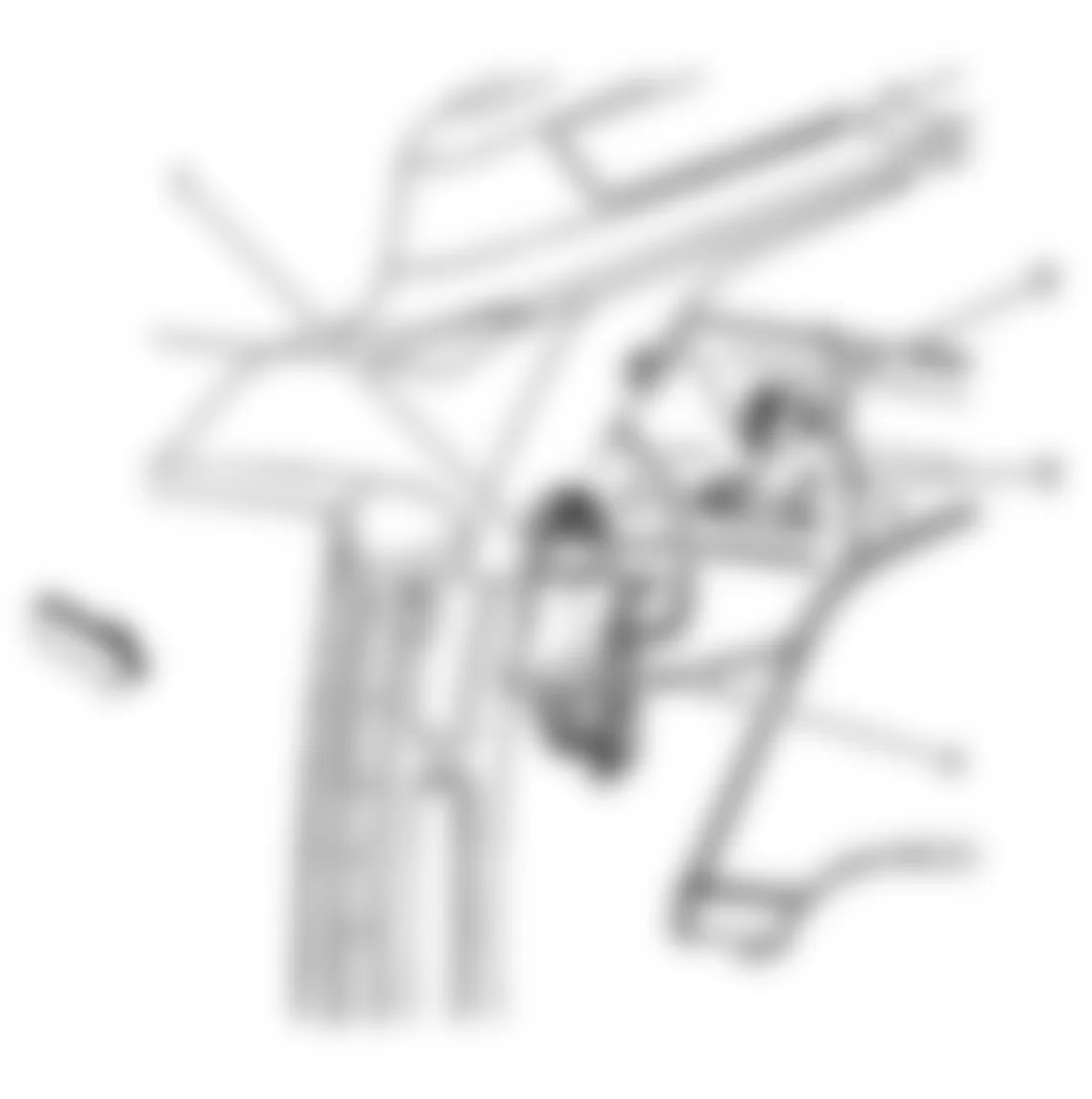 Chevrolet Chevy Express G1500 2008 - Component Locations -  Front Headliner