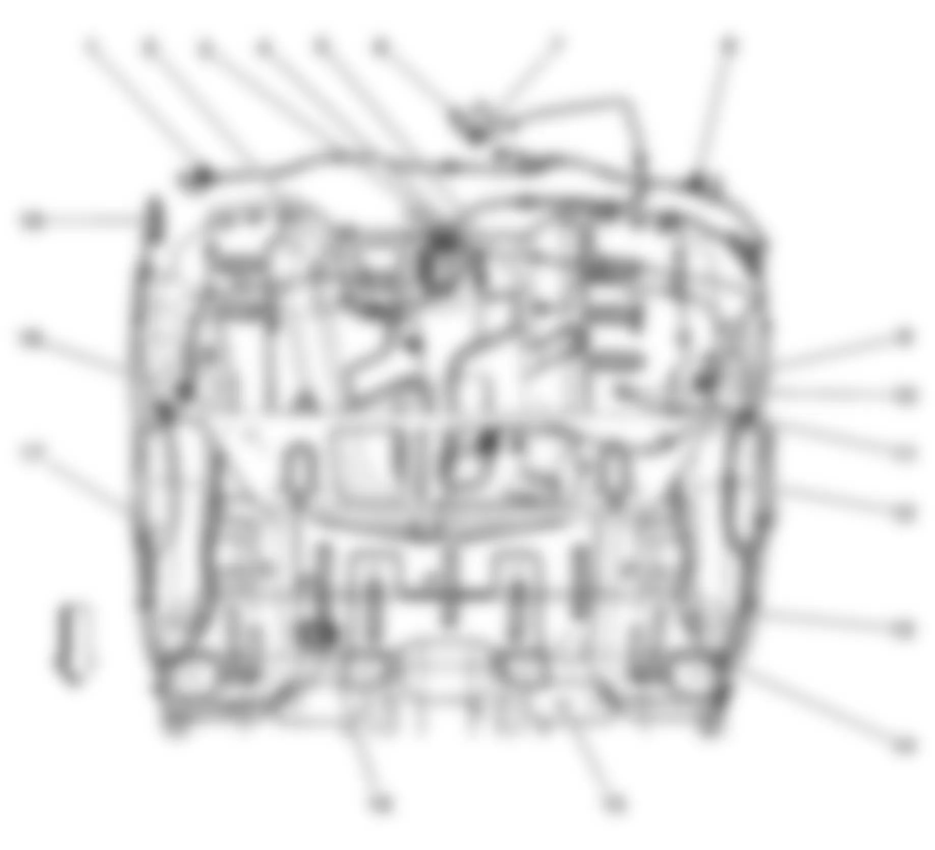 Chevrolet Cobalt SS 2008 - Component Locations -  Rear Compartment