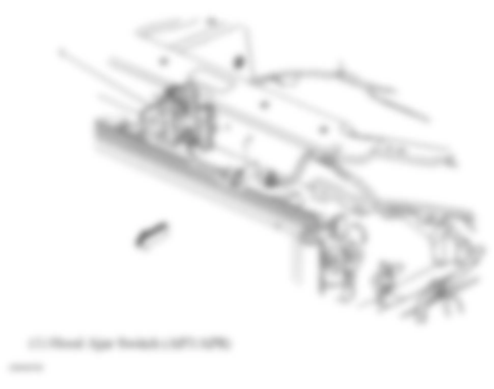 Chevrolet Cobalt SS 2008 - Component Locations -  Front Of Engine Compartment