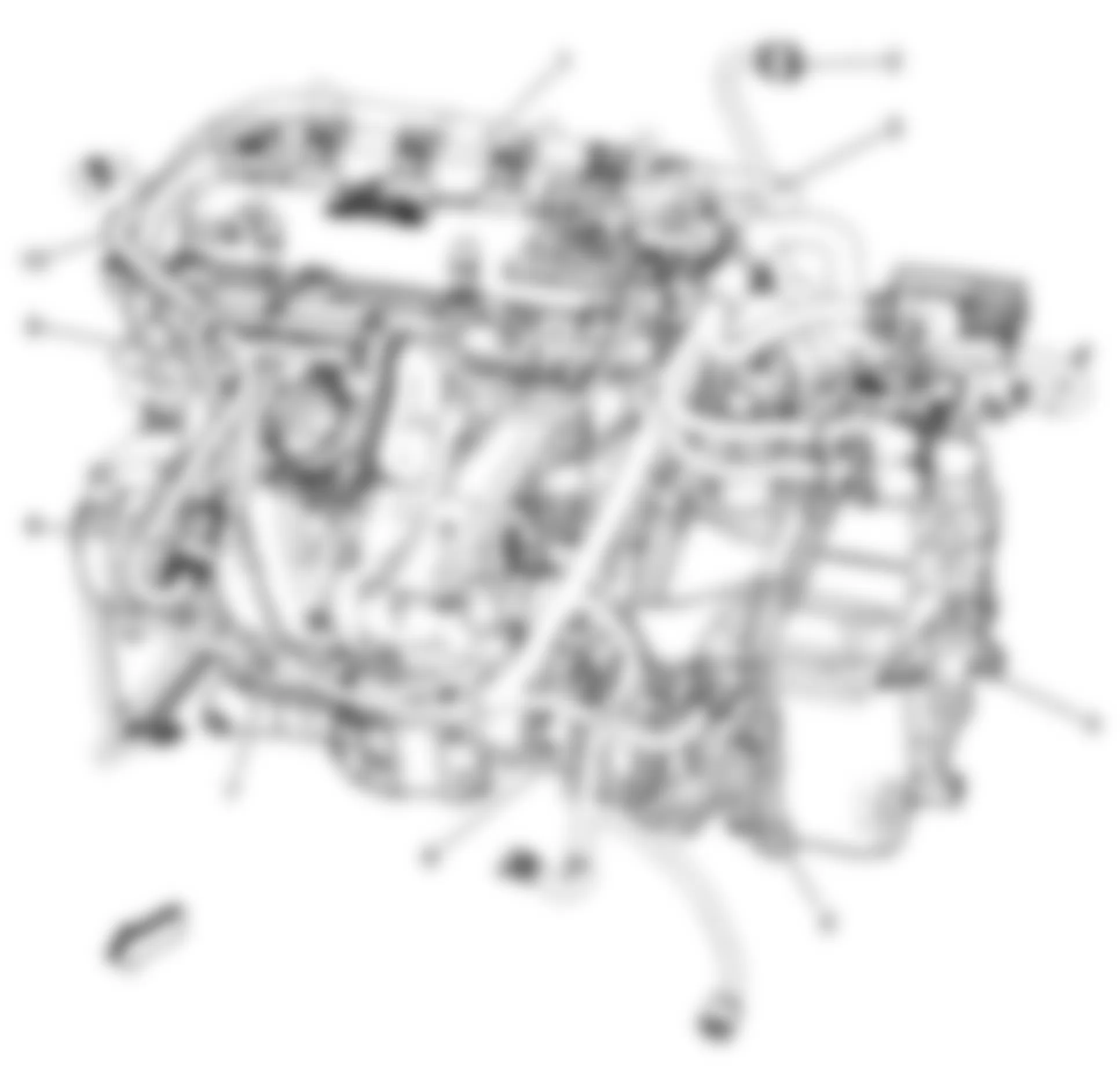 Chevrolet Cobalt SS 2008 - Component Locations -  Engine (2.4L)