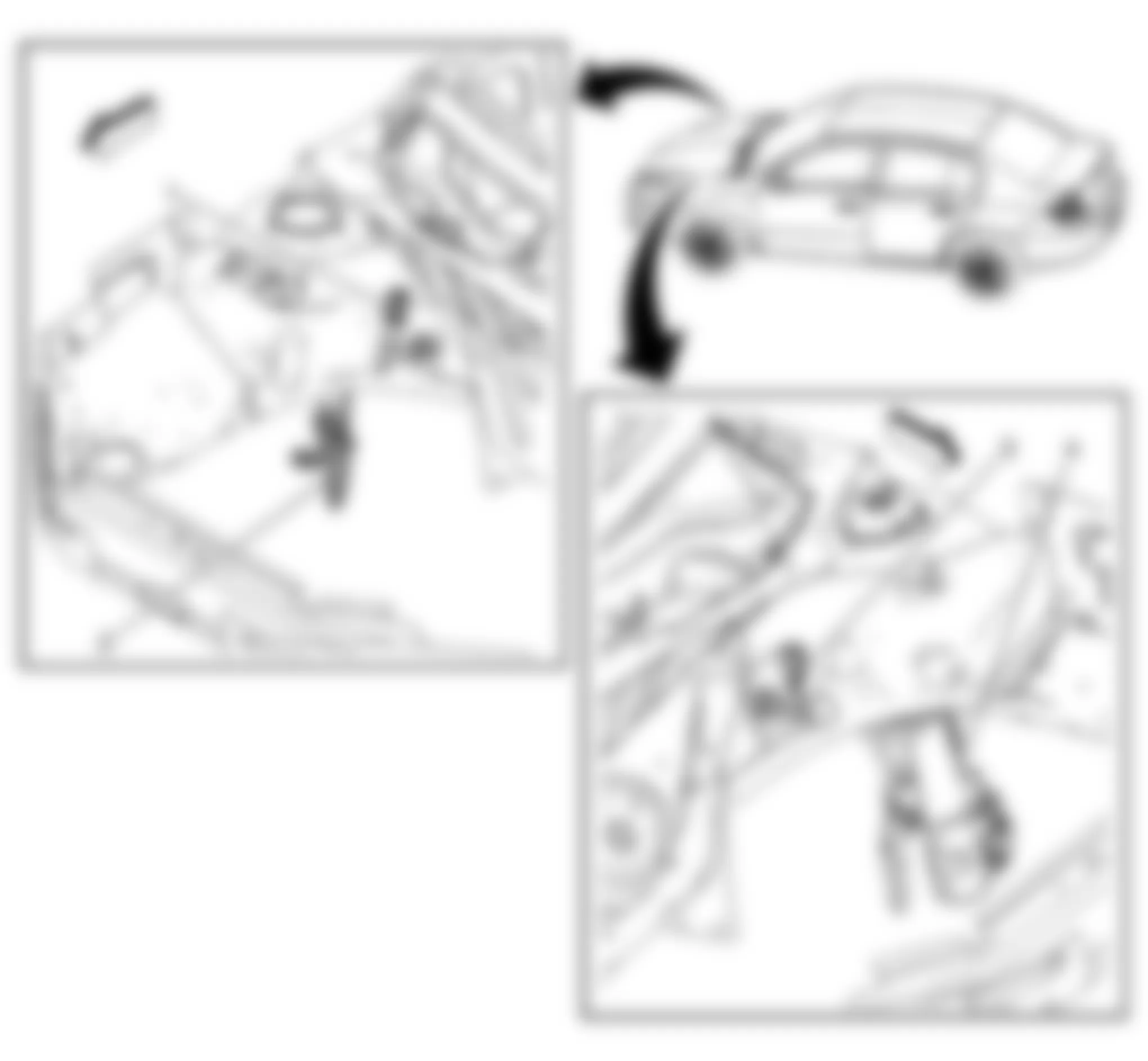Chevrolet Cobalt SS 2008 - Component Locations -  Engine Compartment
