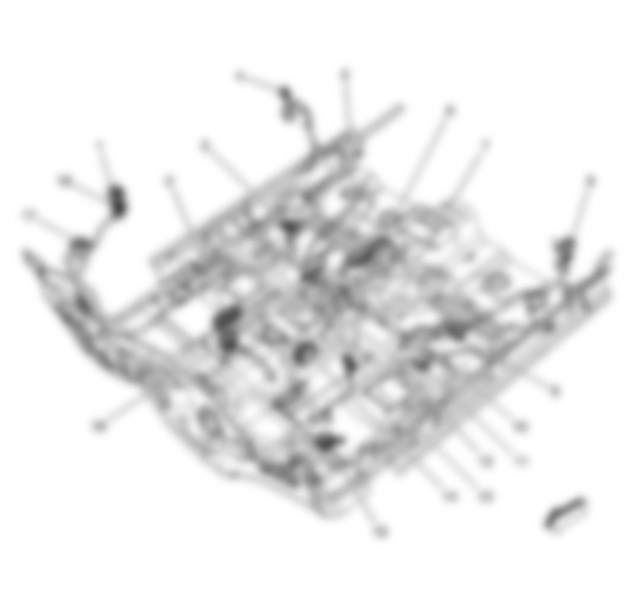 Chevrolet Cobalt SS 2008 - Component Locations -  Passenger Compartment