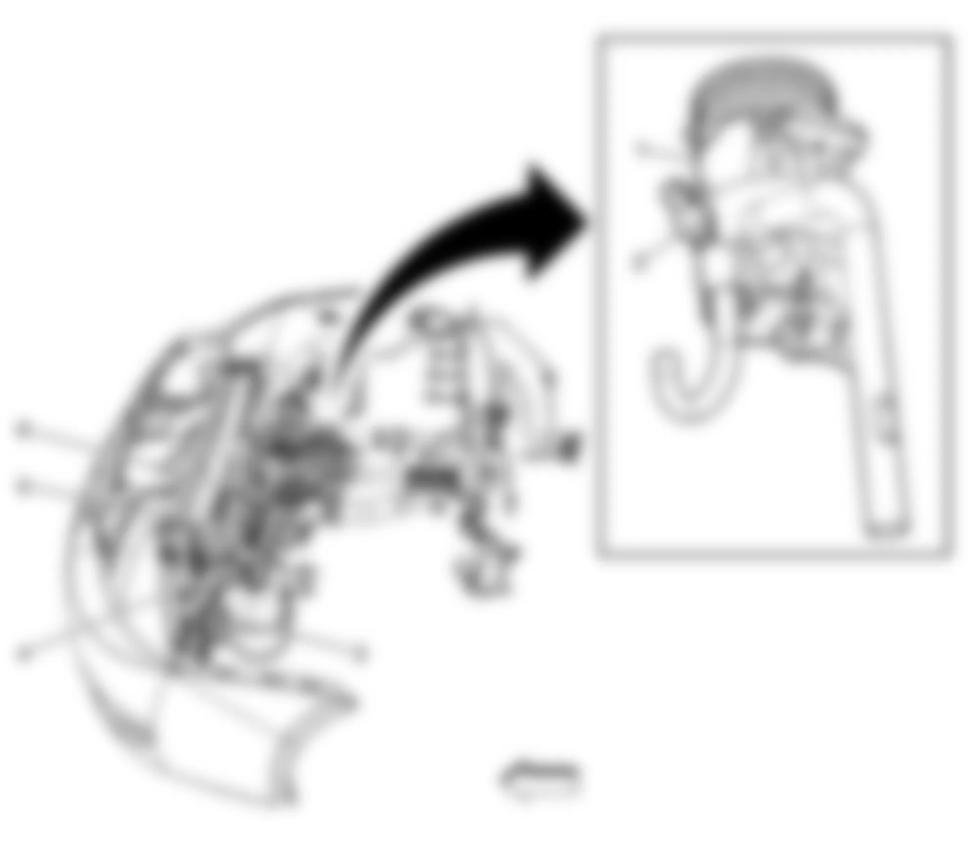 Chevrolet Cobalt SS 2008 - Component Locations -  Front Of Engine Compartment