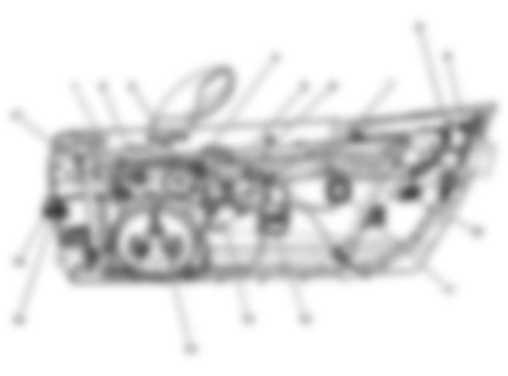 Chevrolet Corvette 2008 - Component Locations -  Passenger Door