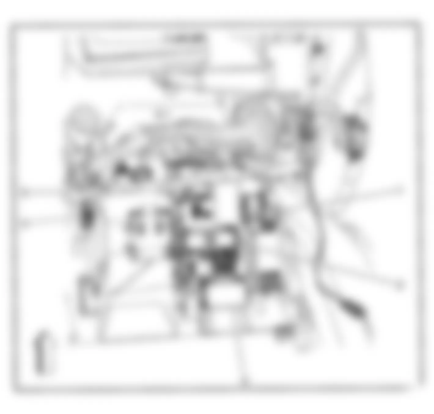 Chevrolet Corvette 2008 - Component Locations -  Lower Right Side Of Dash