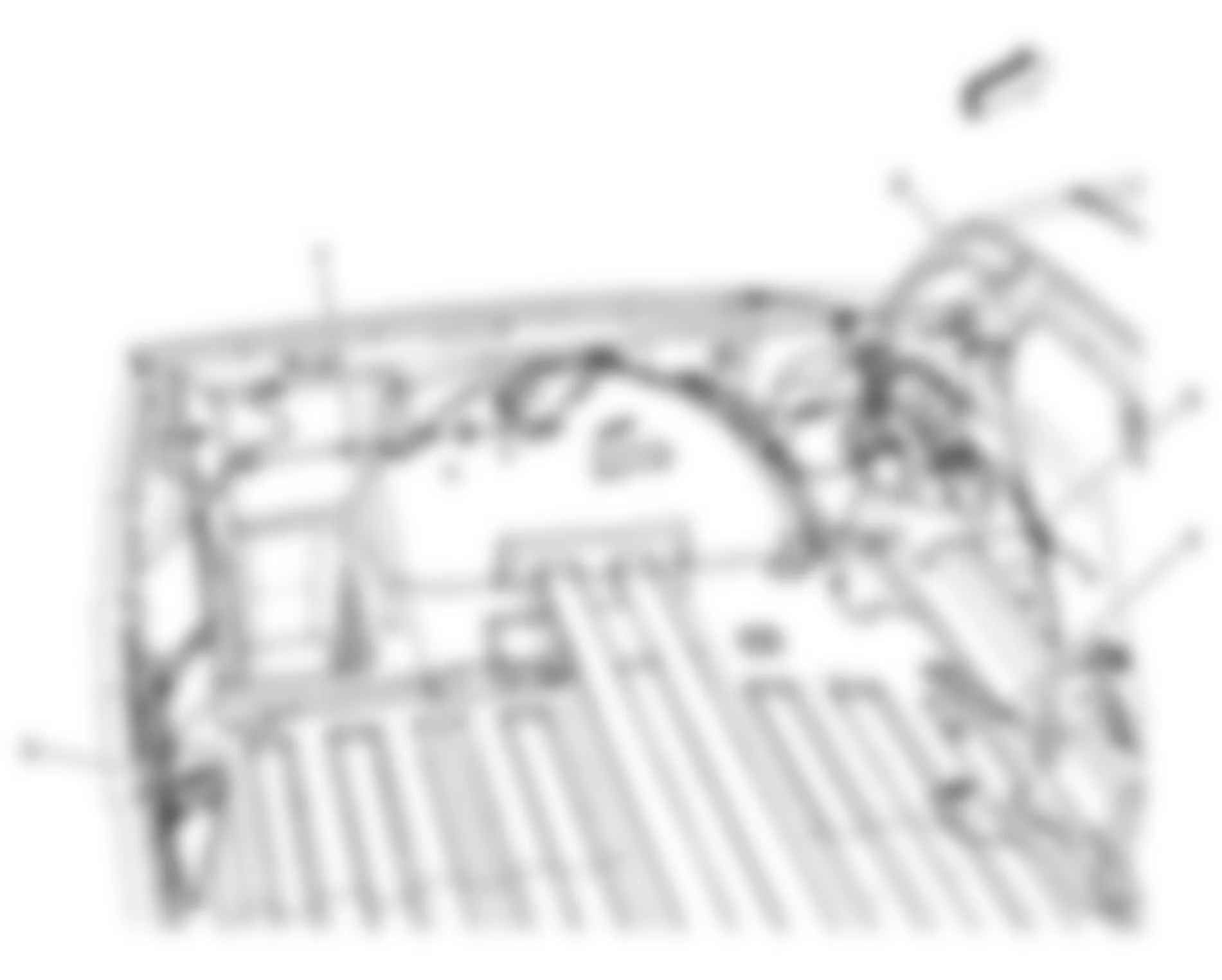 Chevrolet Corvette 2008 - Component Locations -  Left Rear Of Vehicle