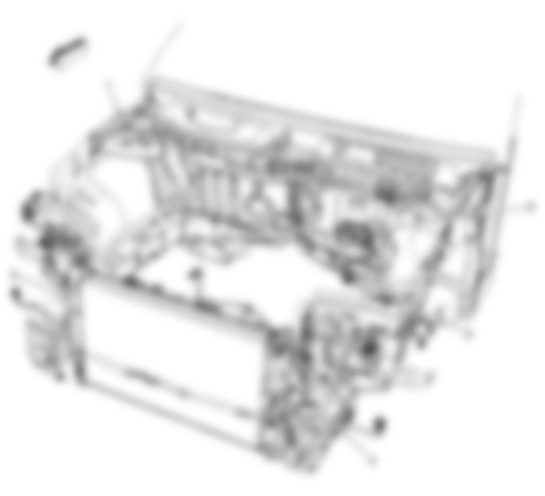 Chevrolet Equinox LS 2008 - Component Locations -  Forward Lamp Harness (Chevy)