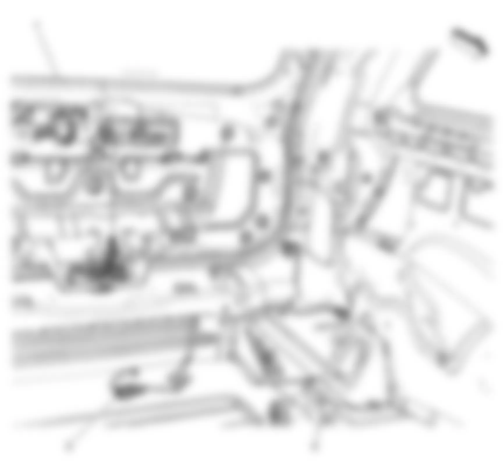 Chevrolet Equinox LS 2008 - Component Locations -  Trailer Harness