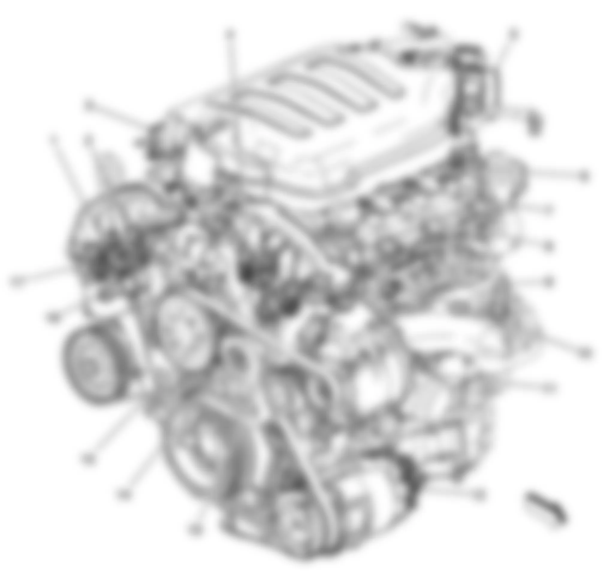 Chevrolet Equinox LS 2008 - Component Locations -  Right Front Of Engine (LY7)