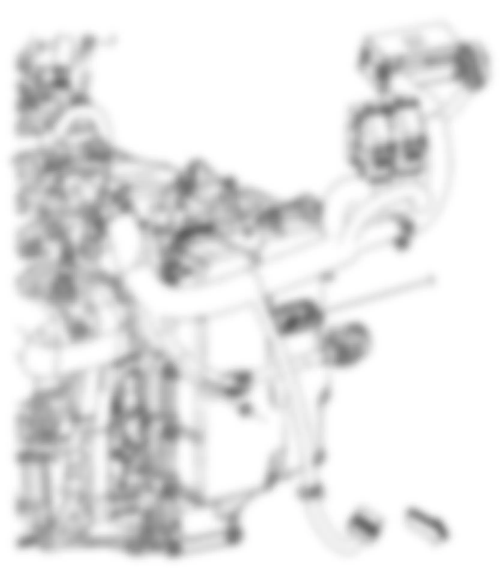 Chevrolet Equinox LS 2008 - Component Locations -  Rear Of Transmission (LY7)